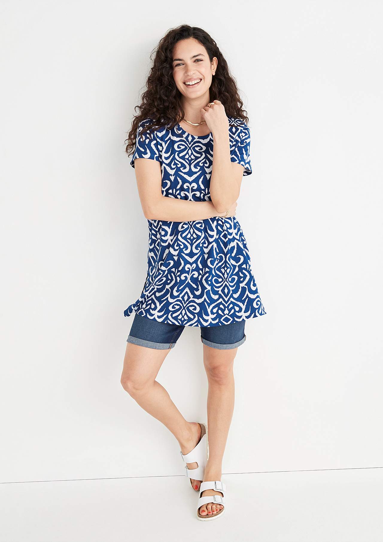 Lange jersey tuniek Matilda