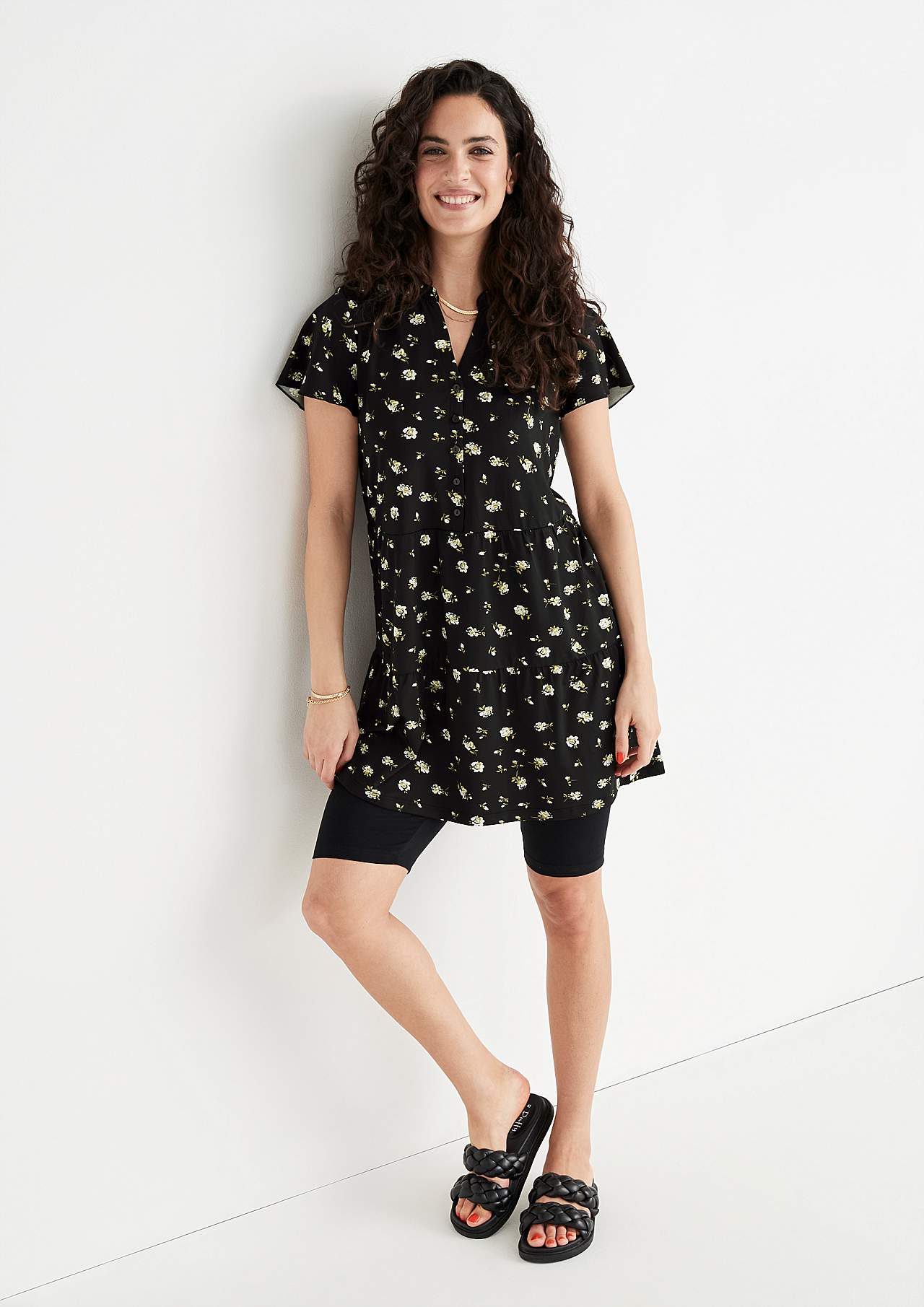 Patroonvormige tuniek