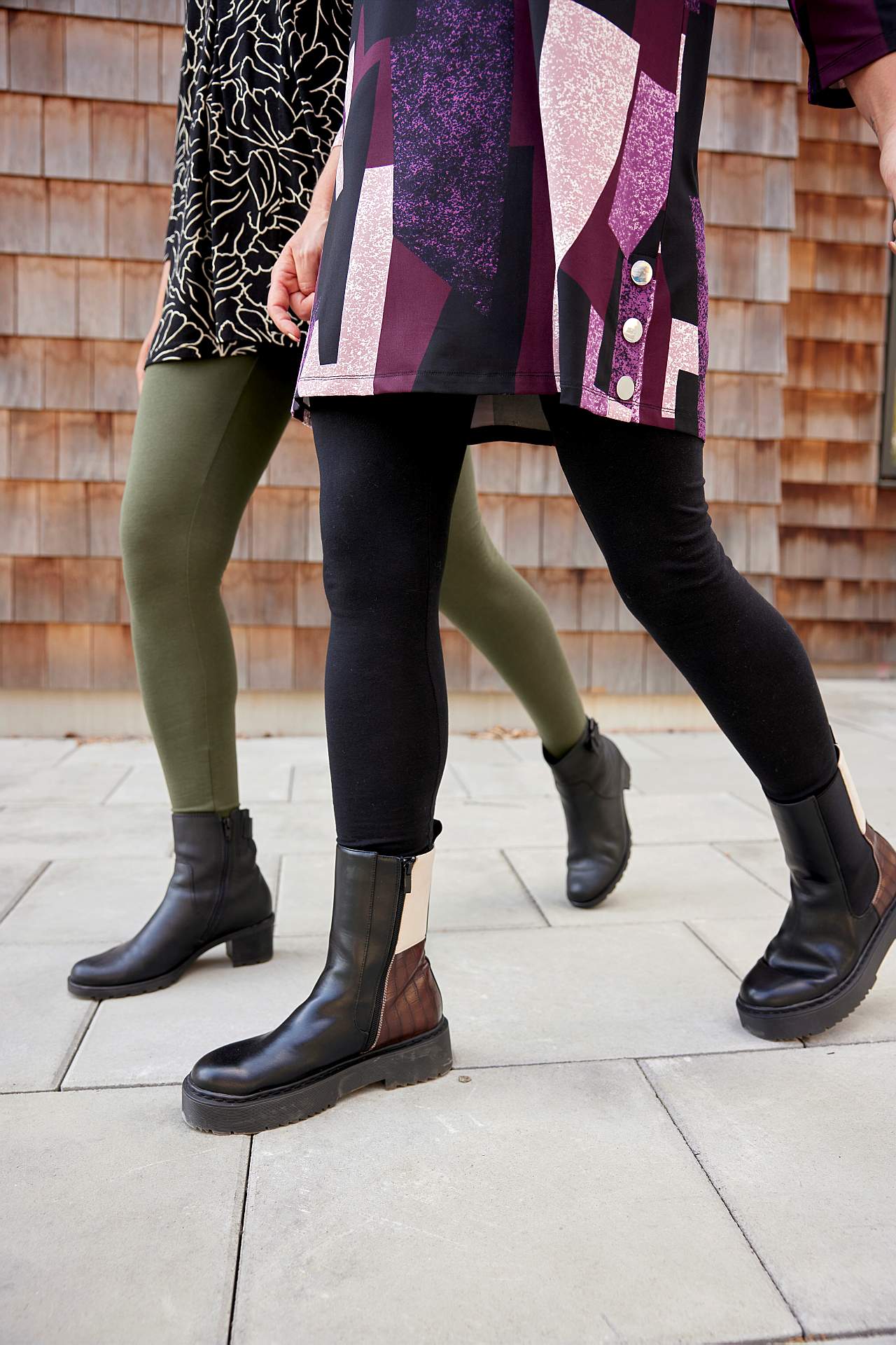 Legging van katoen Set van 2