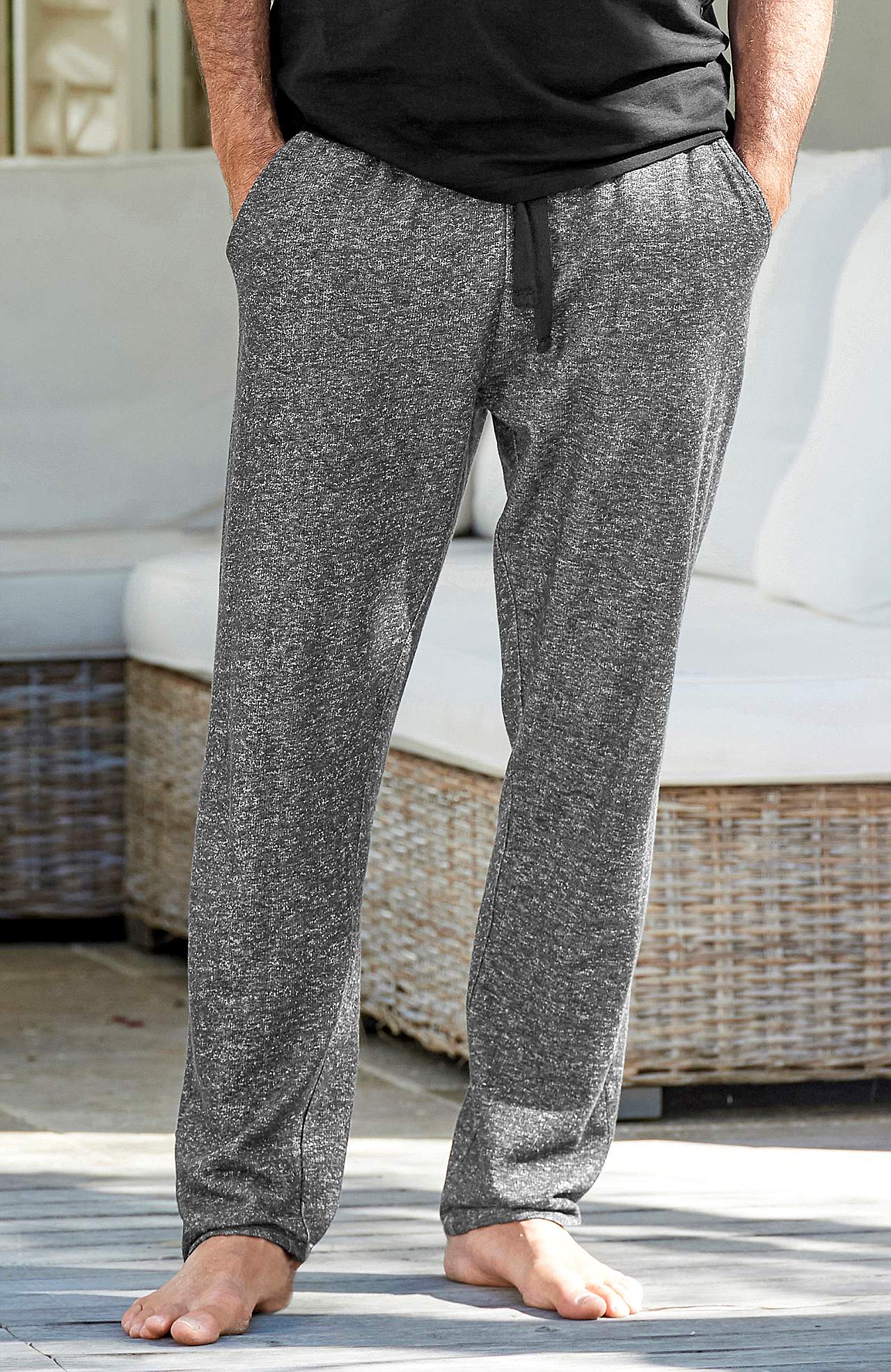 Sweatshirtbroek met ontspannen pasvorm