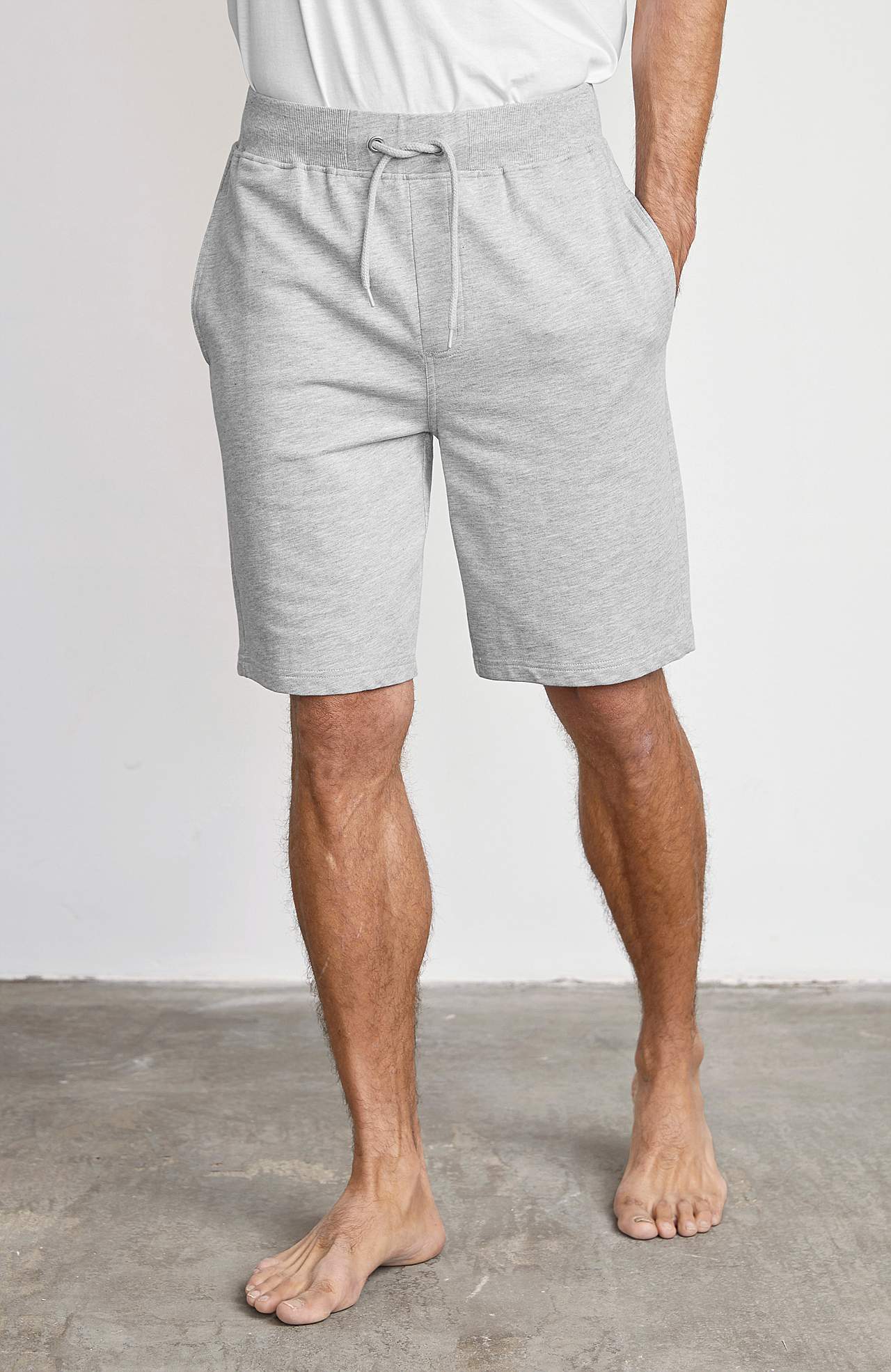 Sweatshirt-shorts met informele pasvorm