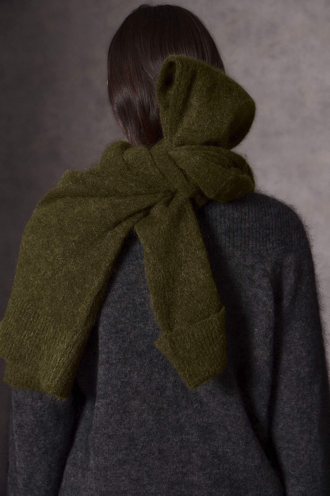 Trui Premium van mohair- en wolmix