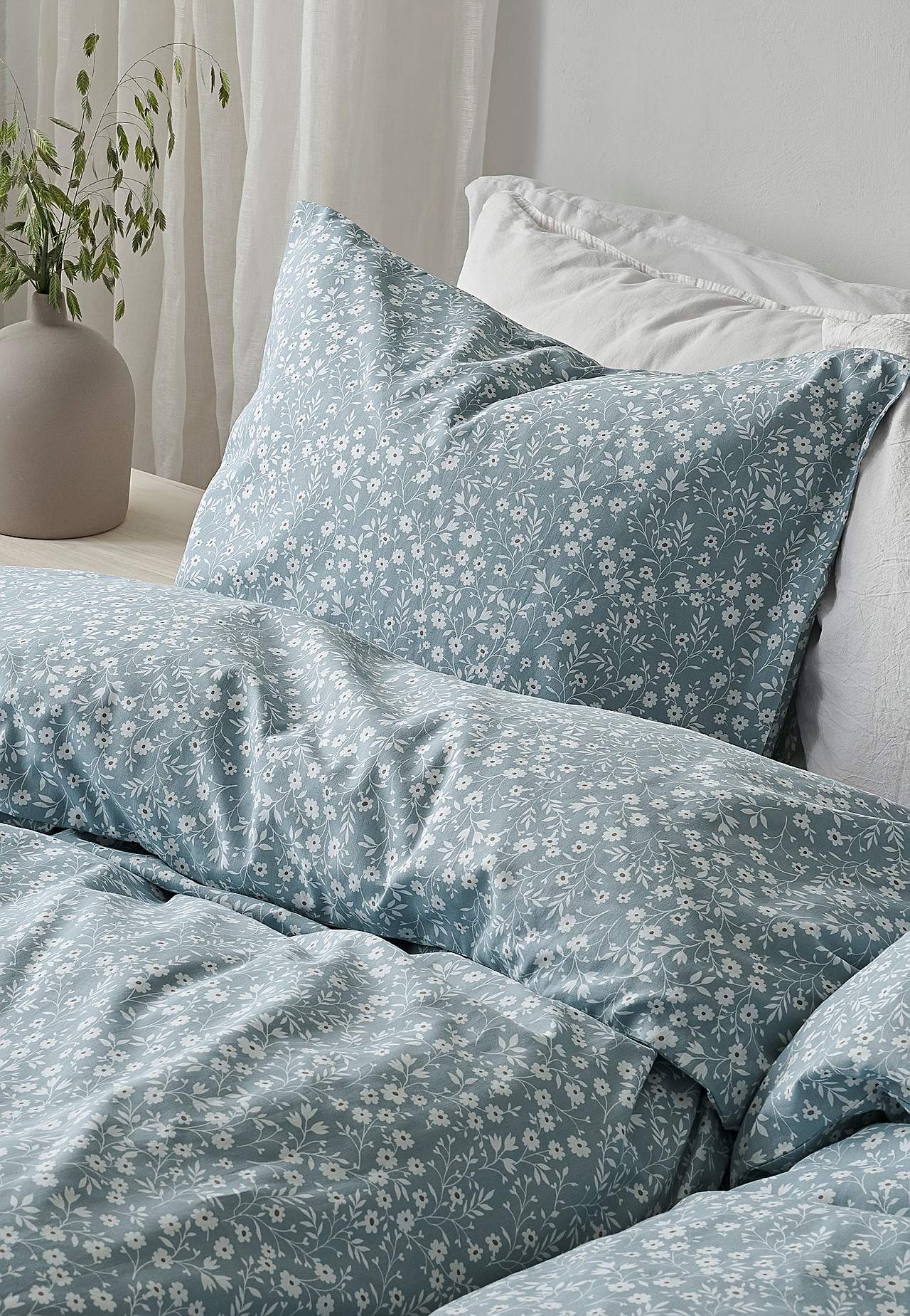 Kleine bloemen dekbedset