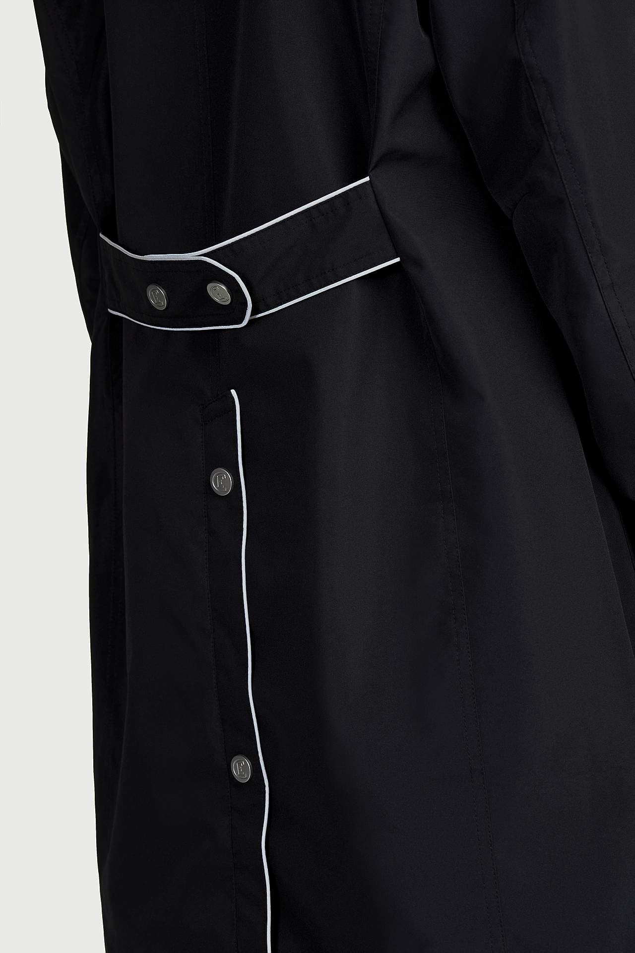 Lange jas met reflecterende details Benita