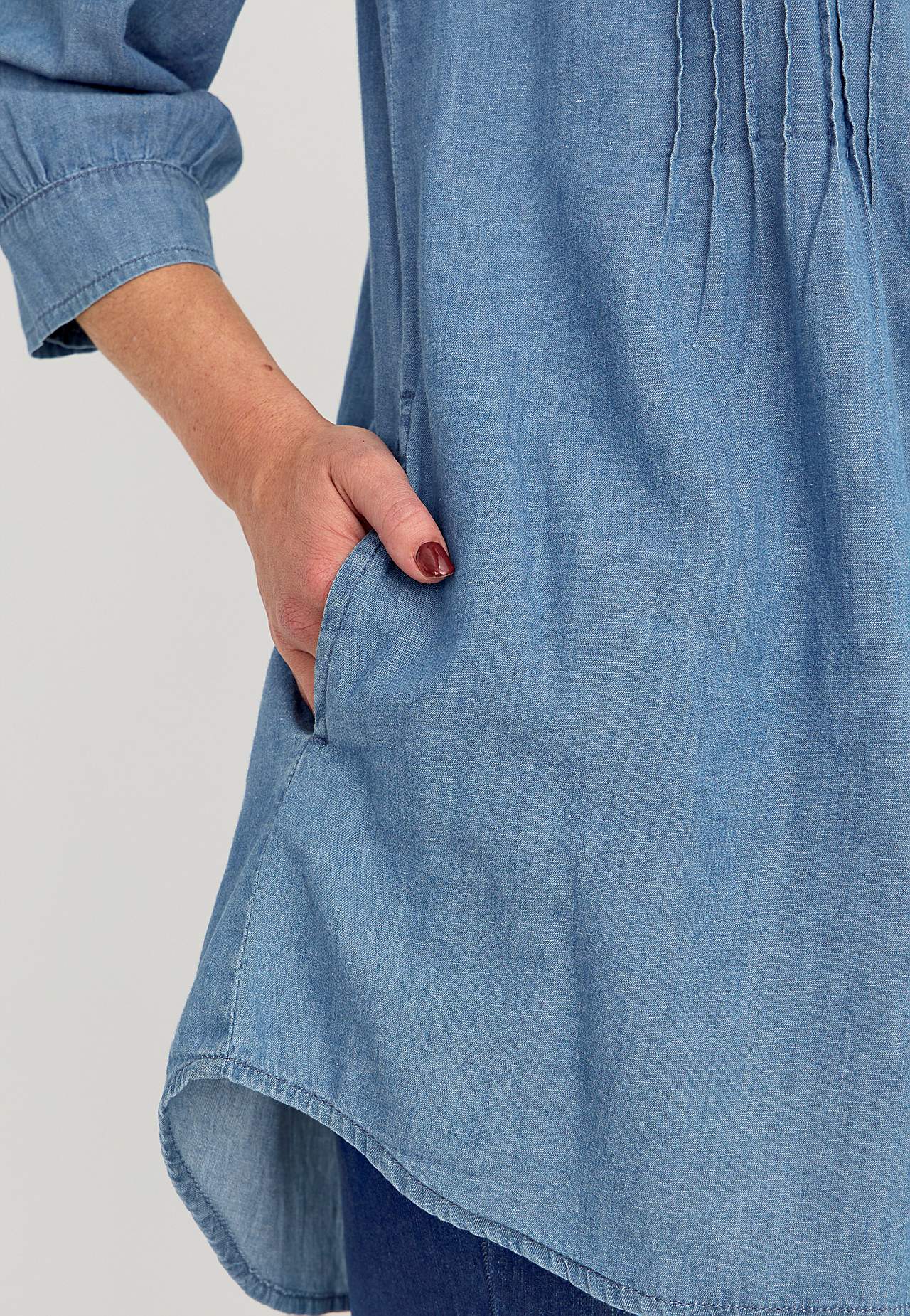 Tuniek van denim