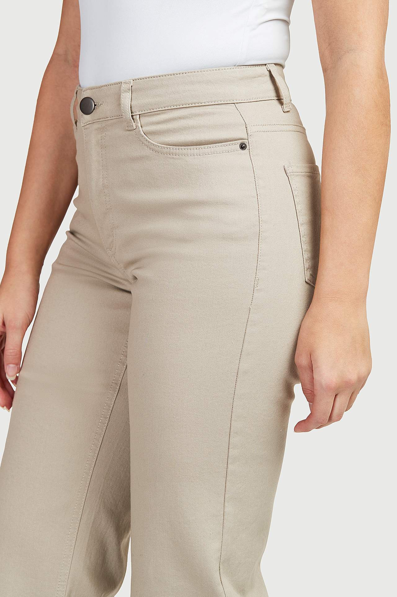 Enkellange stretch jeans