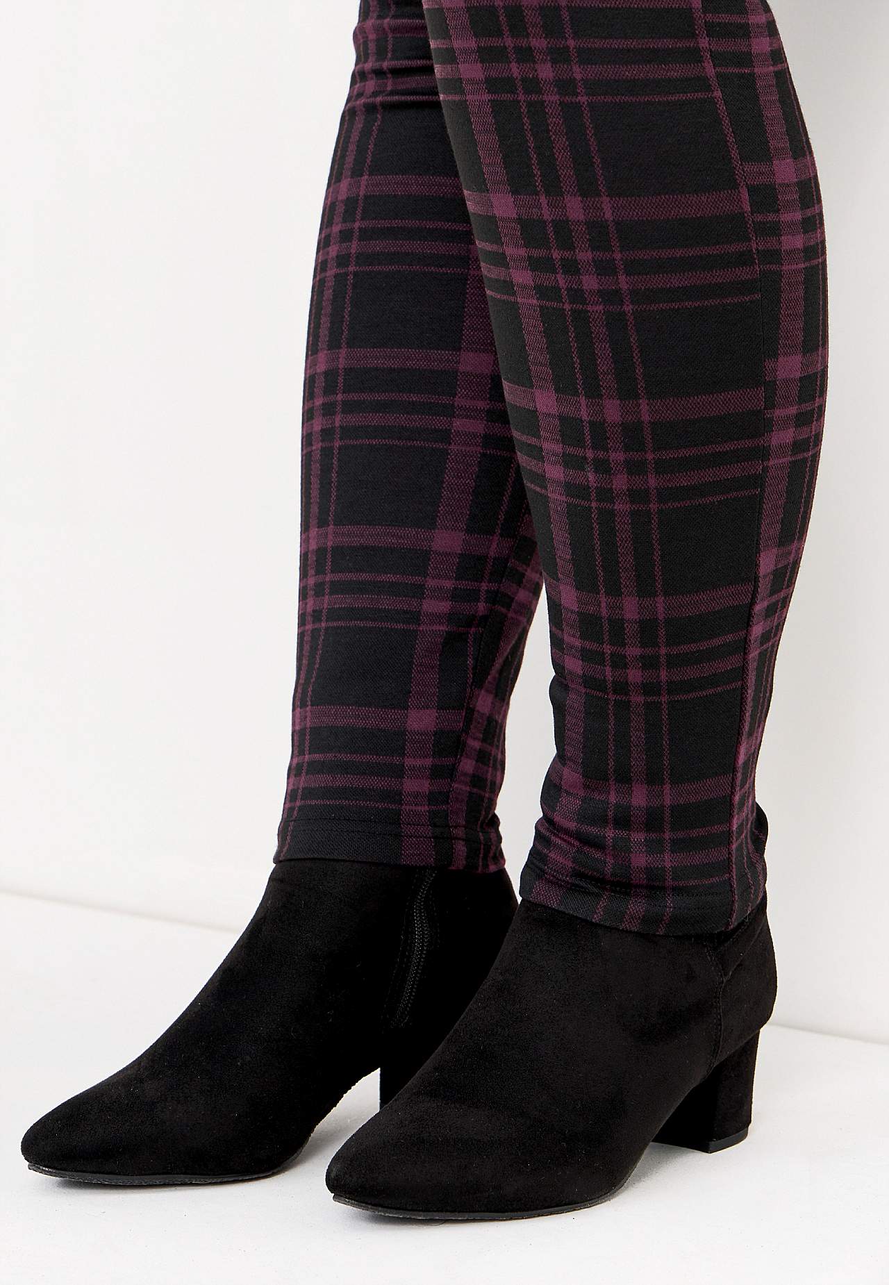 Geruite legging