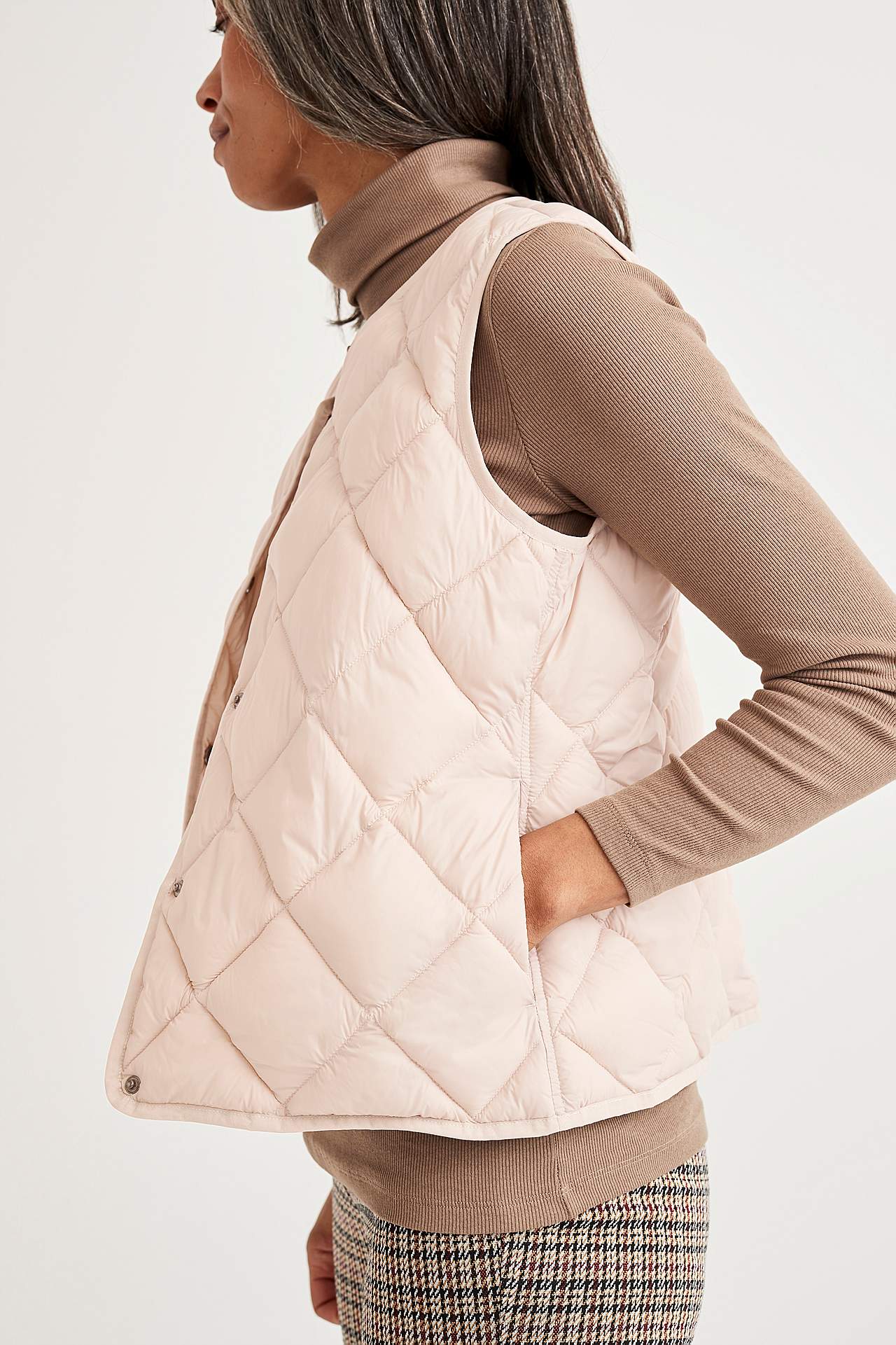 Gewatteerde lichtgewicht bodywarmer Birdy