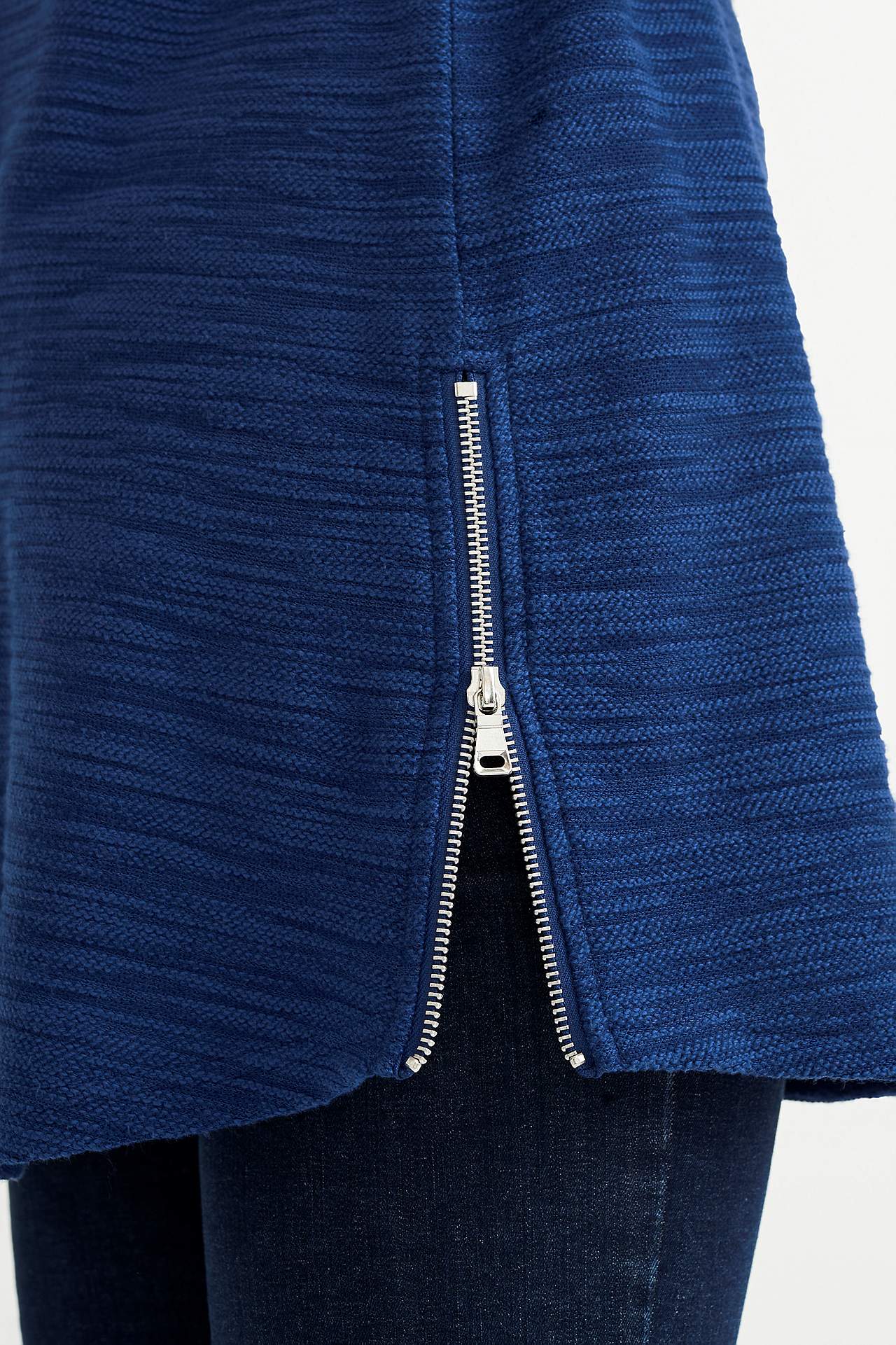 Zachte tuniek met 3/4 lengte mouwen