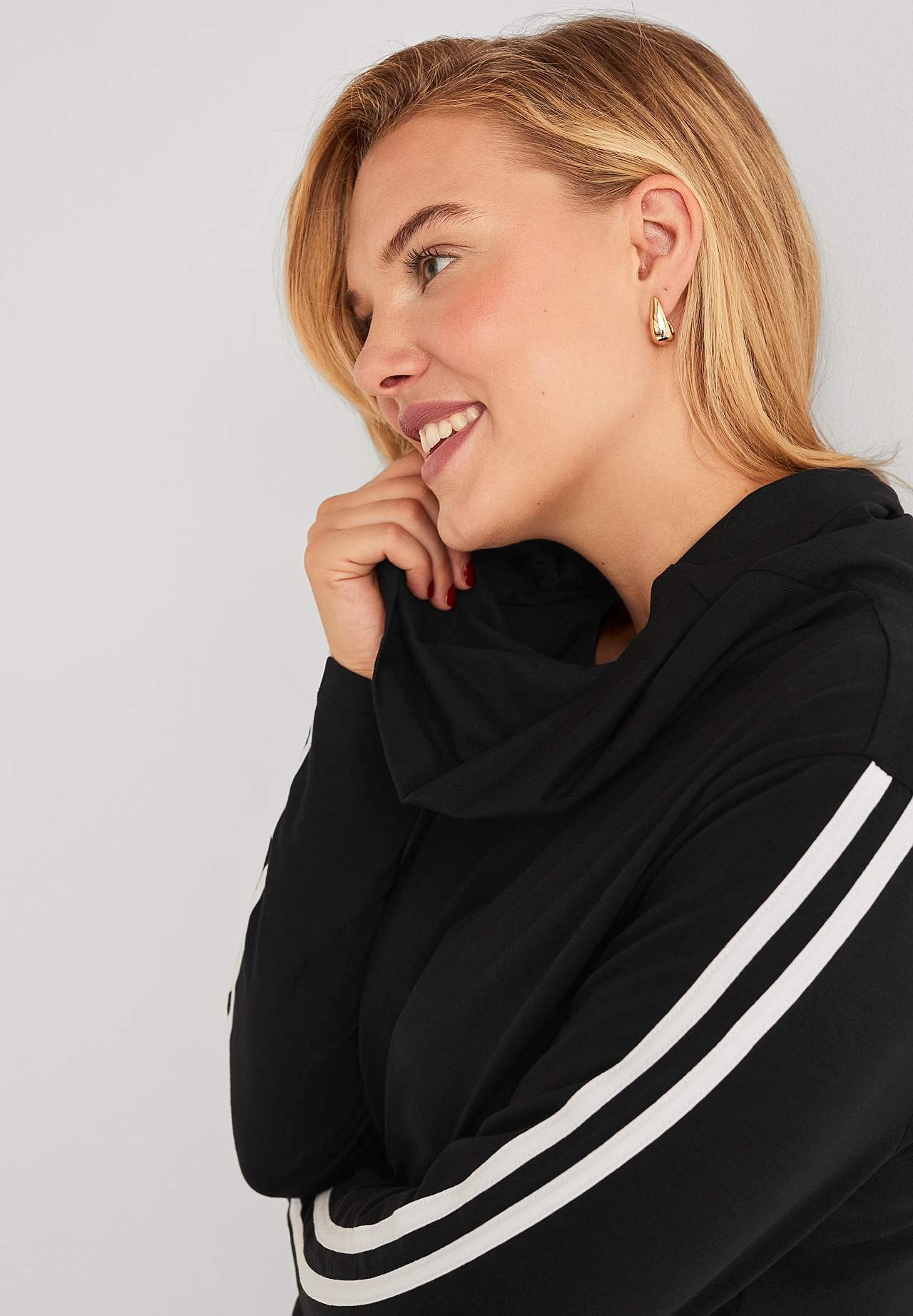 Tuniek met zijstrepen