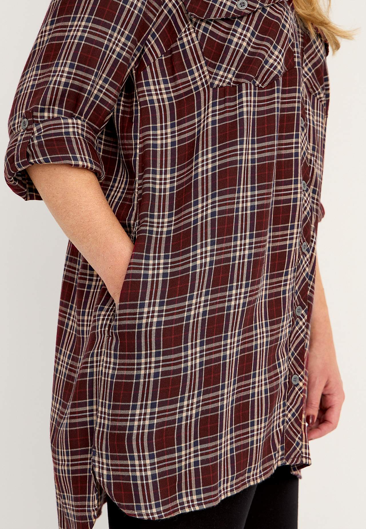 Geruite tuniek