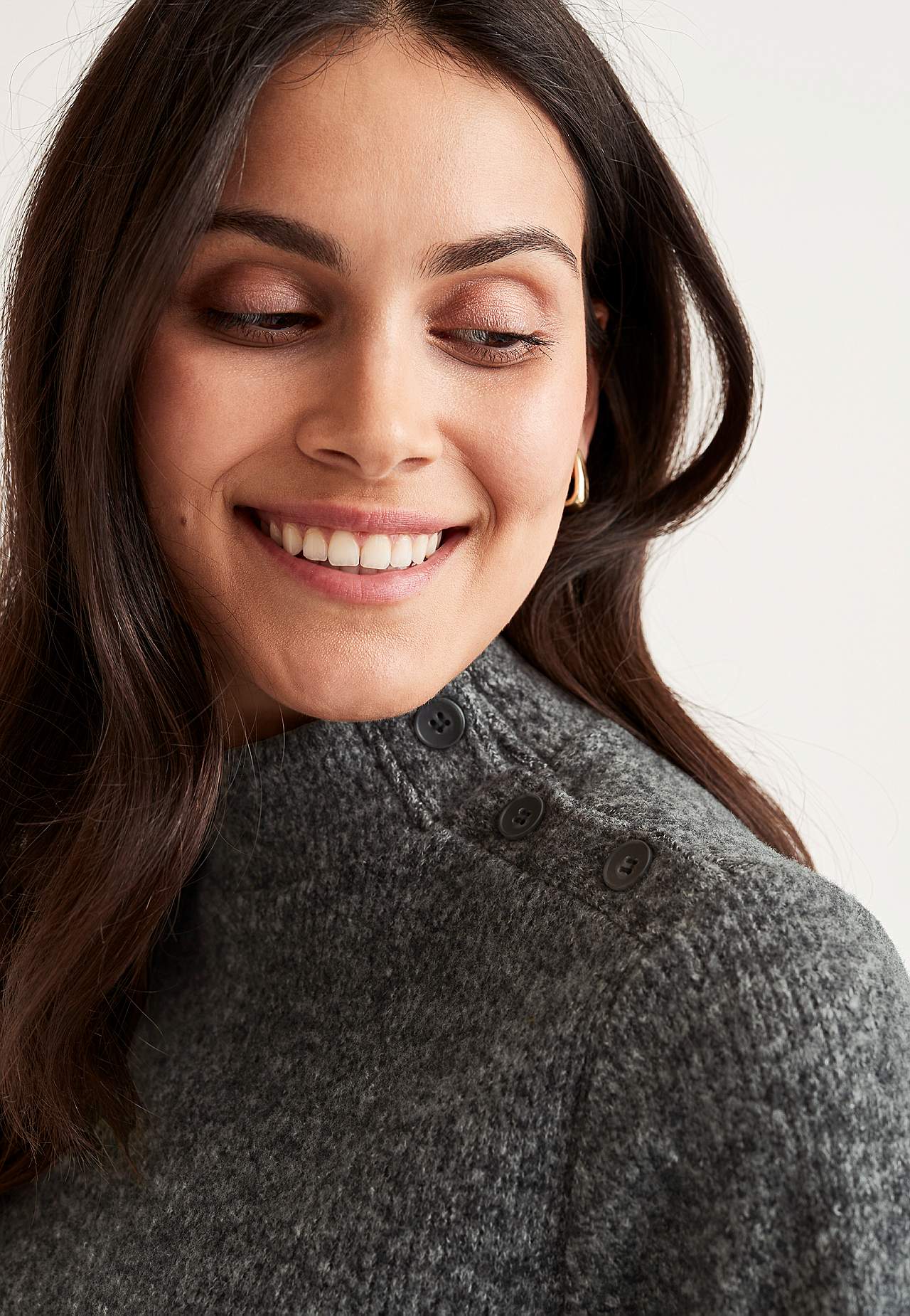 Zachte tuniek met turtleneck Beata