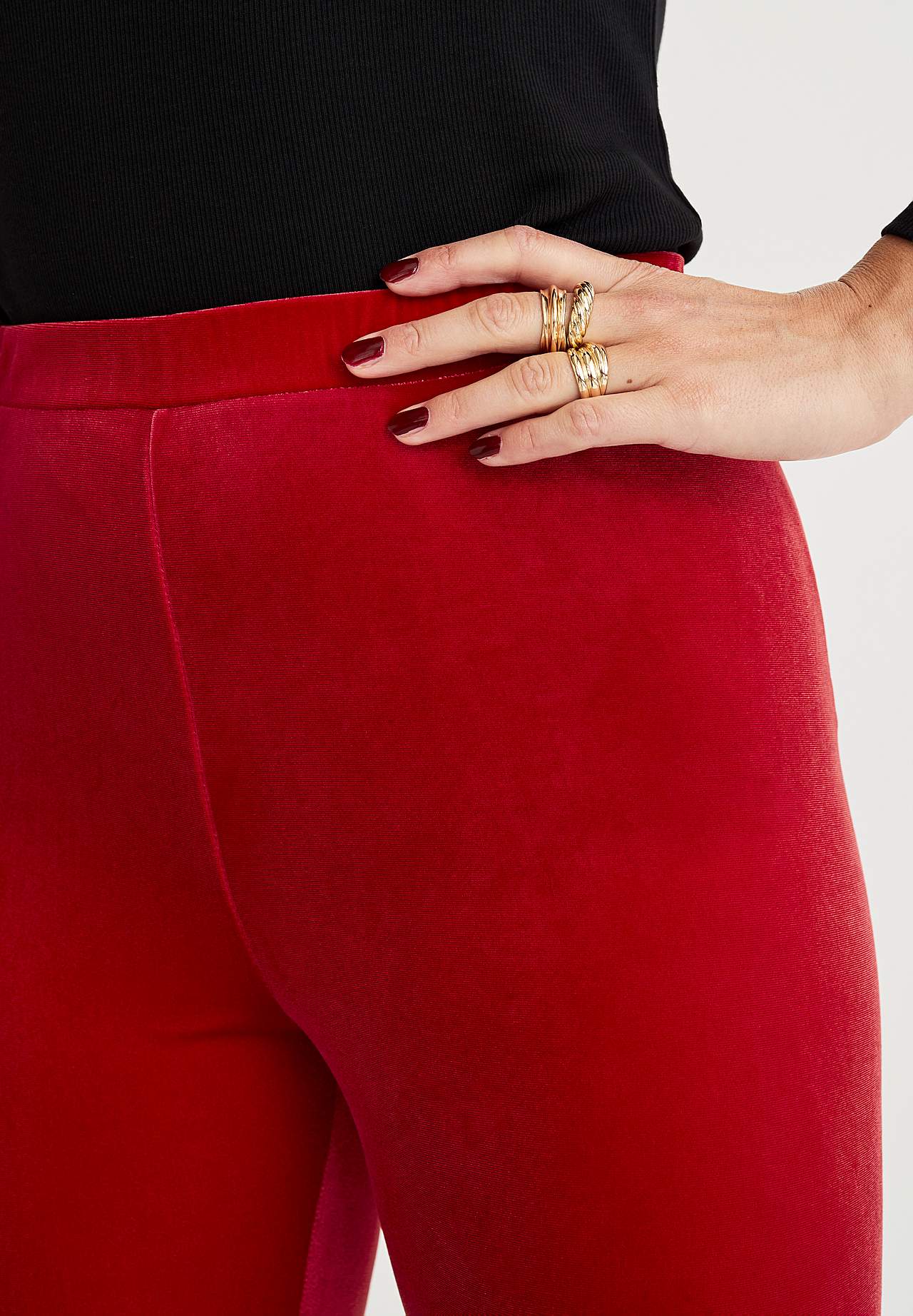 Legging van velvet