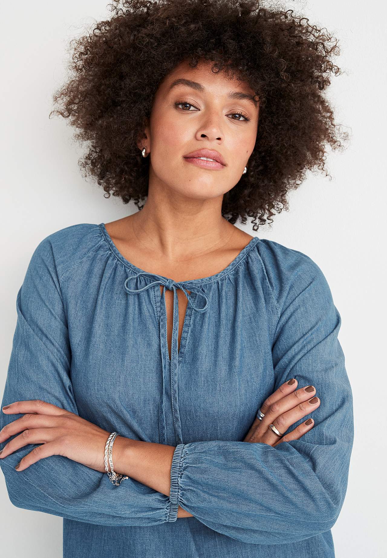 Denim tuniek