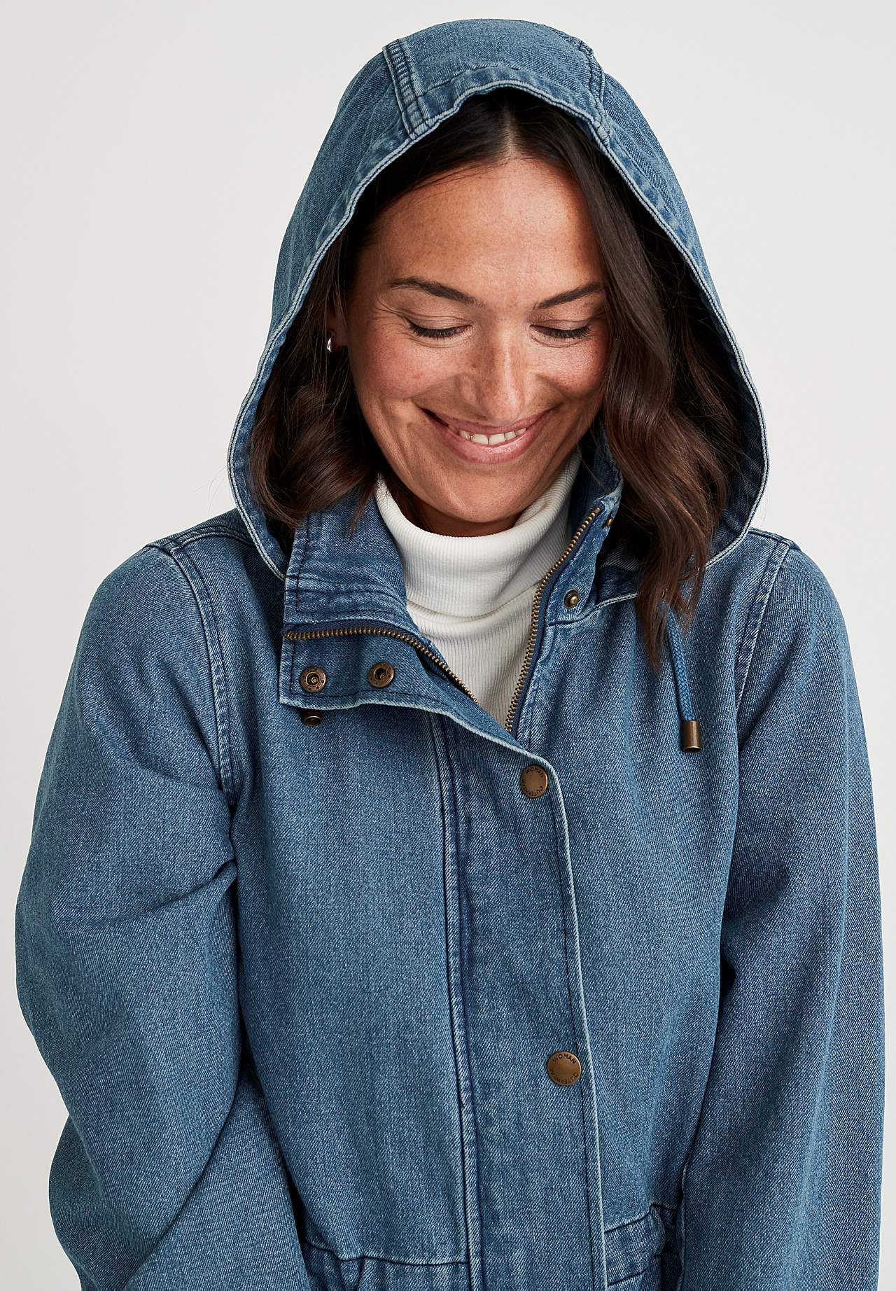 Parka van denim Jane