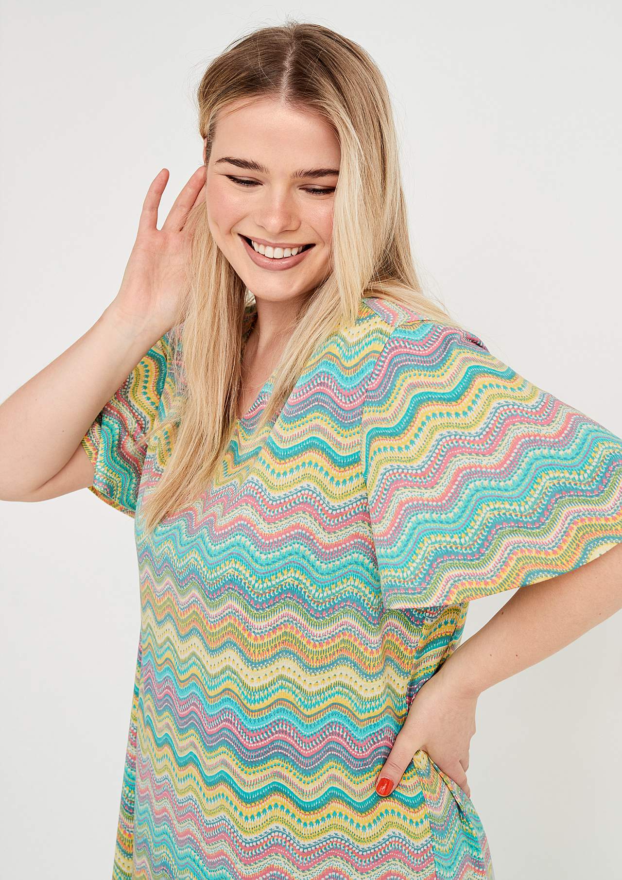 Nachtjurk met korte mouwen