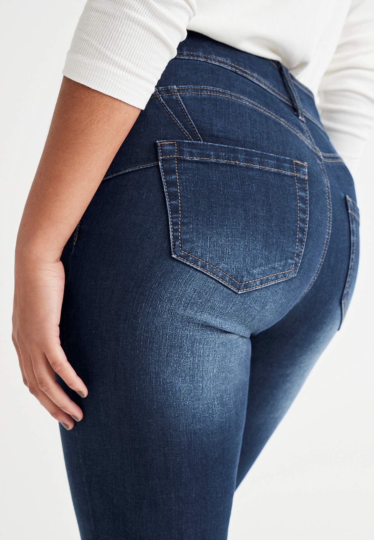 Superstretch shaping jeans met bootcut
