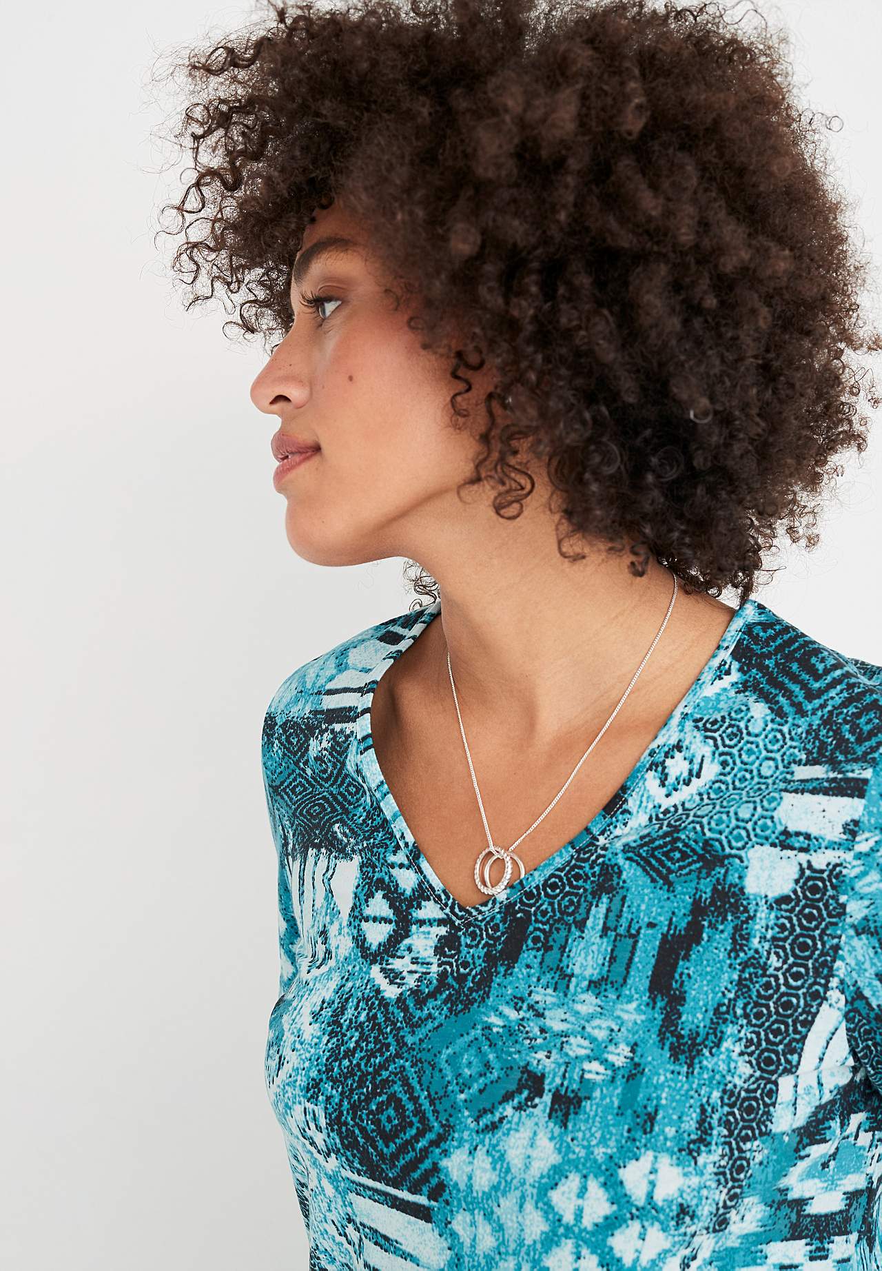 Jersey tuniek met korte mouwen Set van 2