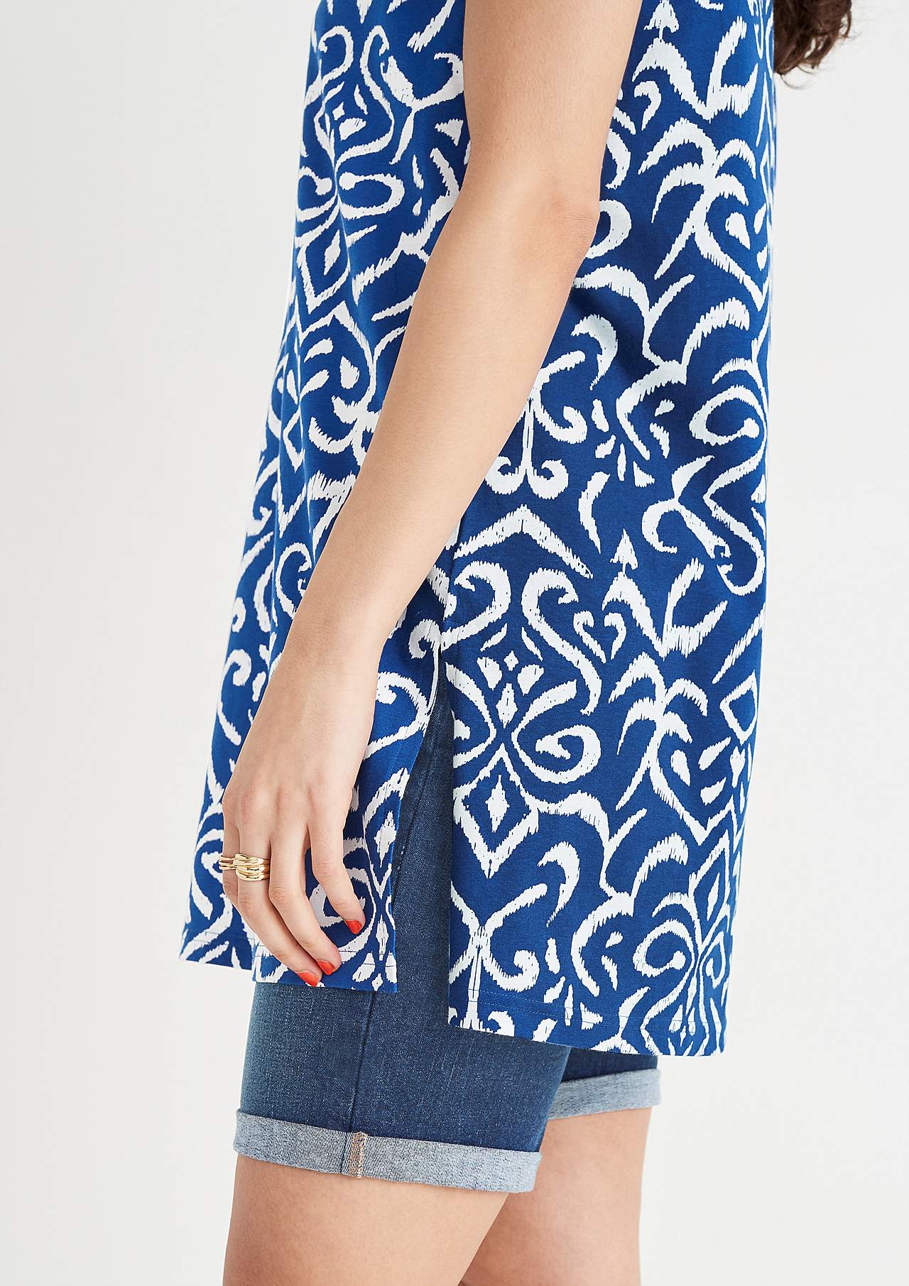 Lange jersey tuniek Matilda