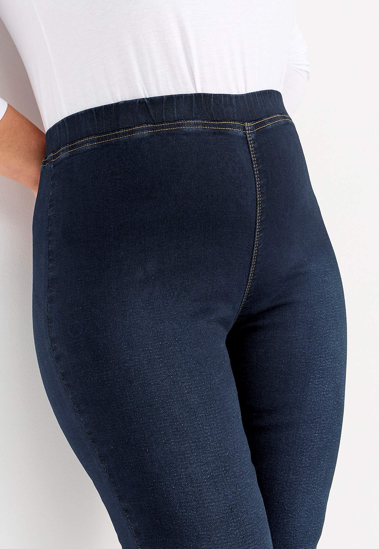 Denim legging