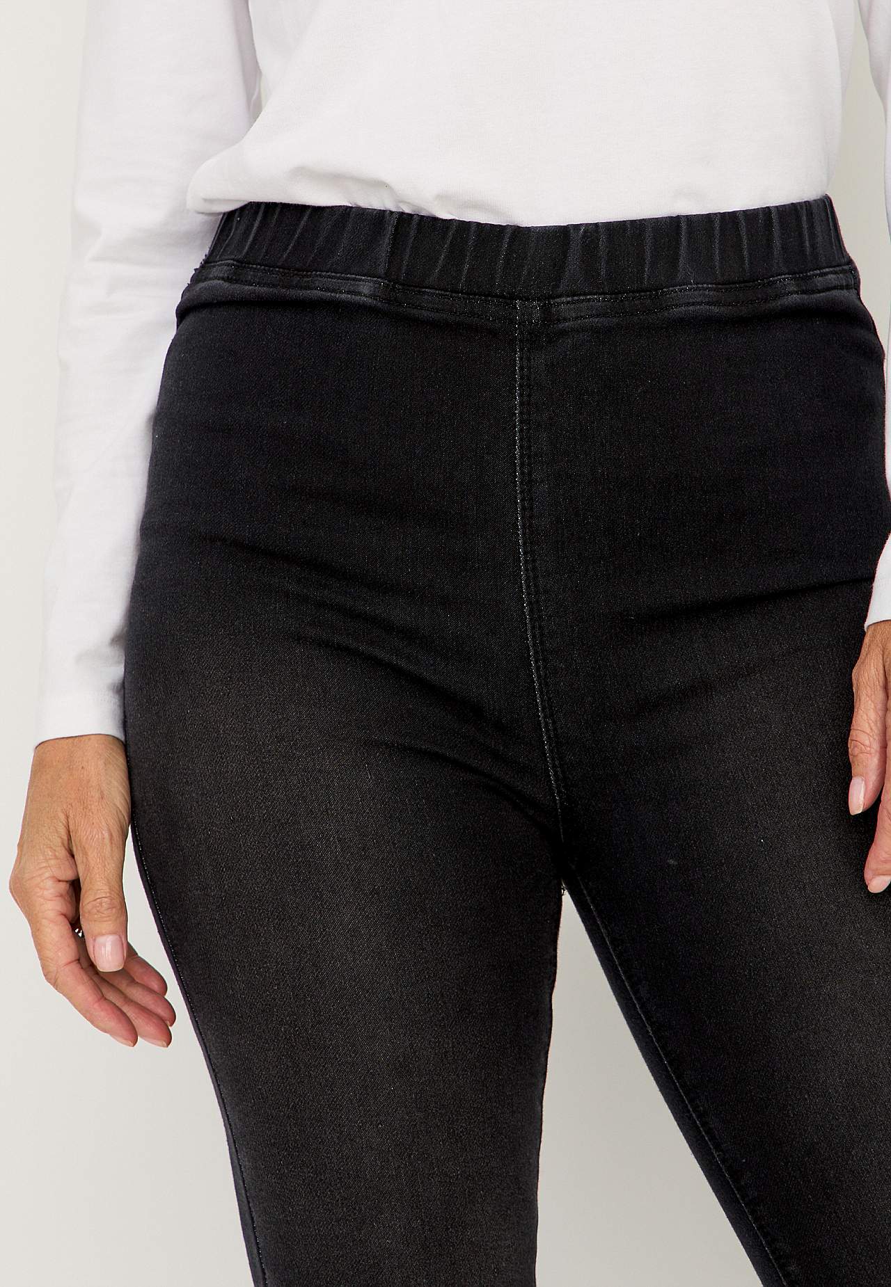 Denim legging