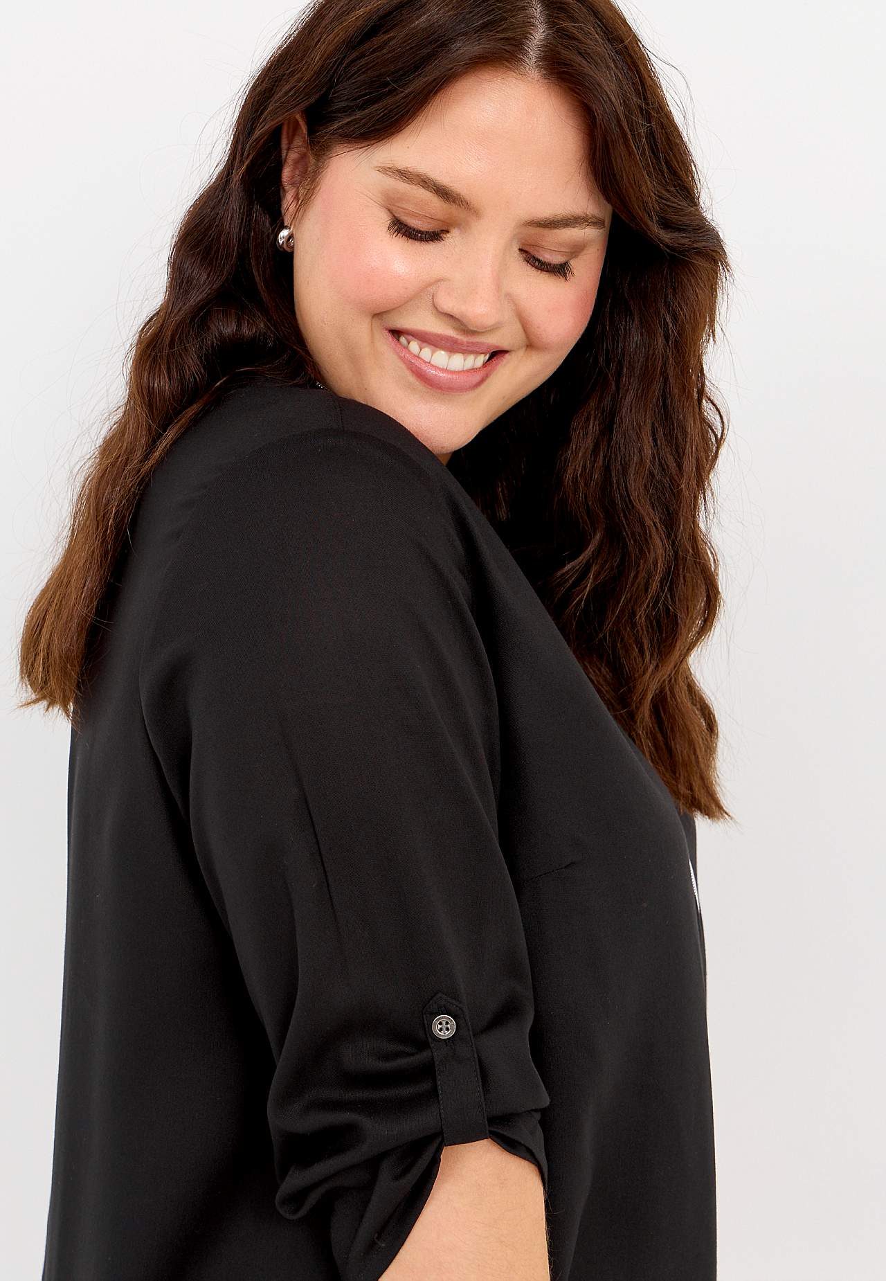 V-hals tuniek in twee lengtes