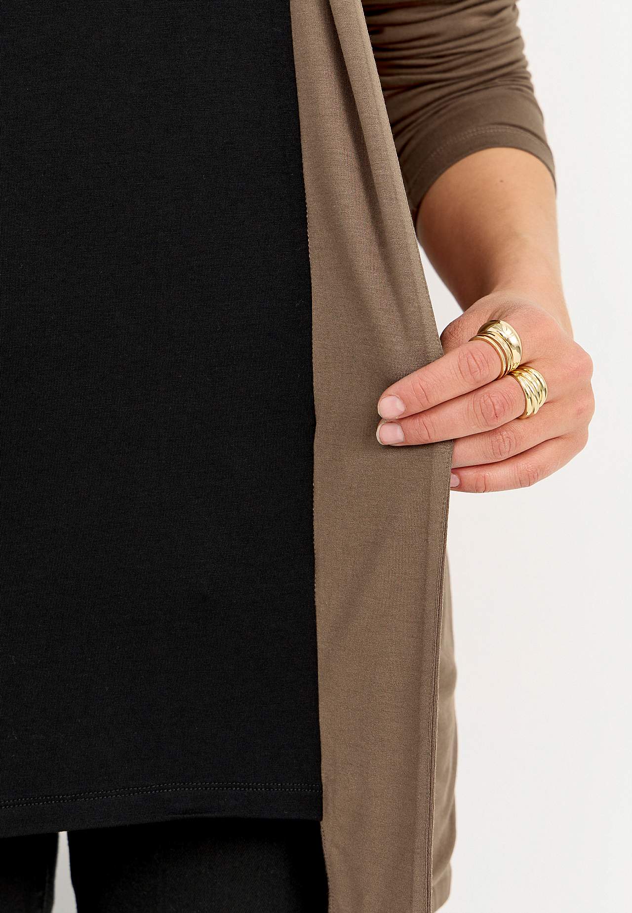 2-in-1-top met lange mouwen