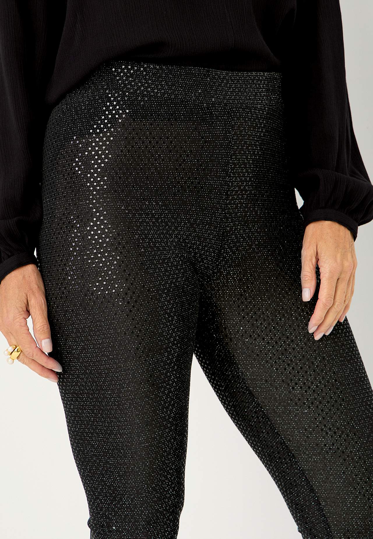 Legging met pailletten