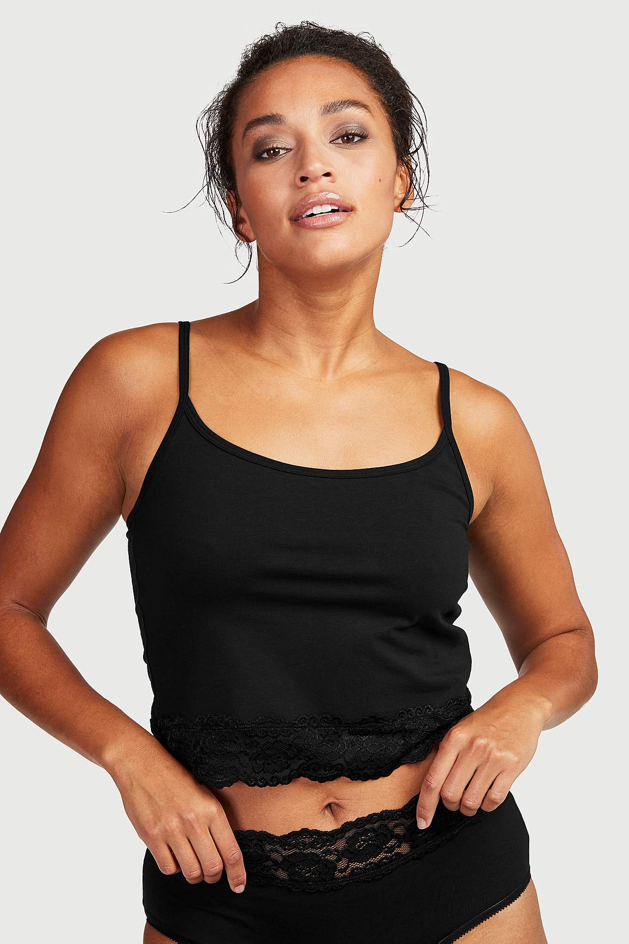 Midi-slip van katoen Set van 4