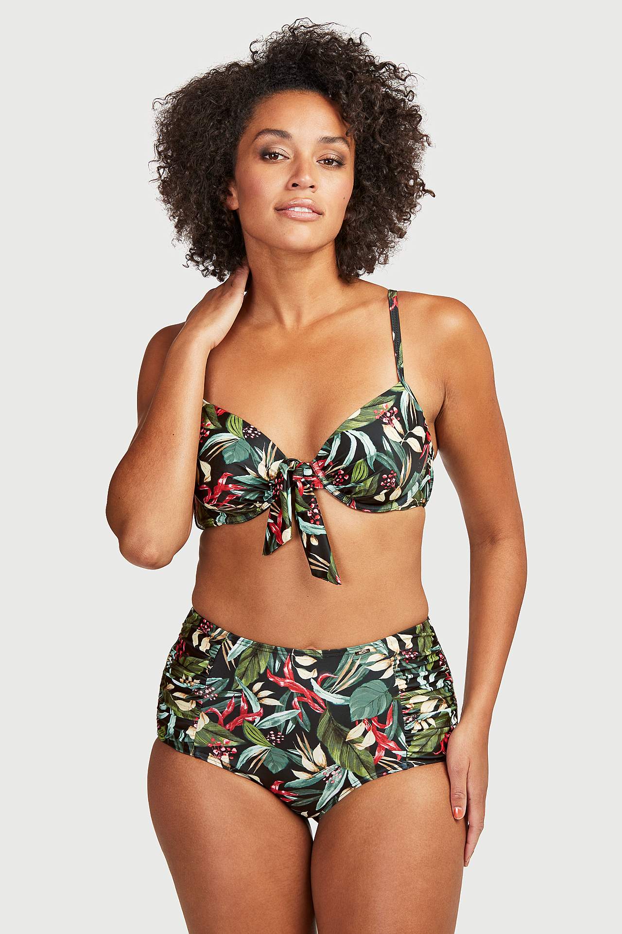 Bikinibroekje met hoge taille