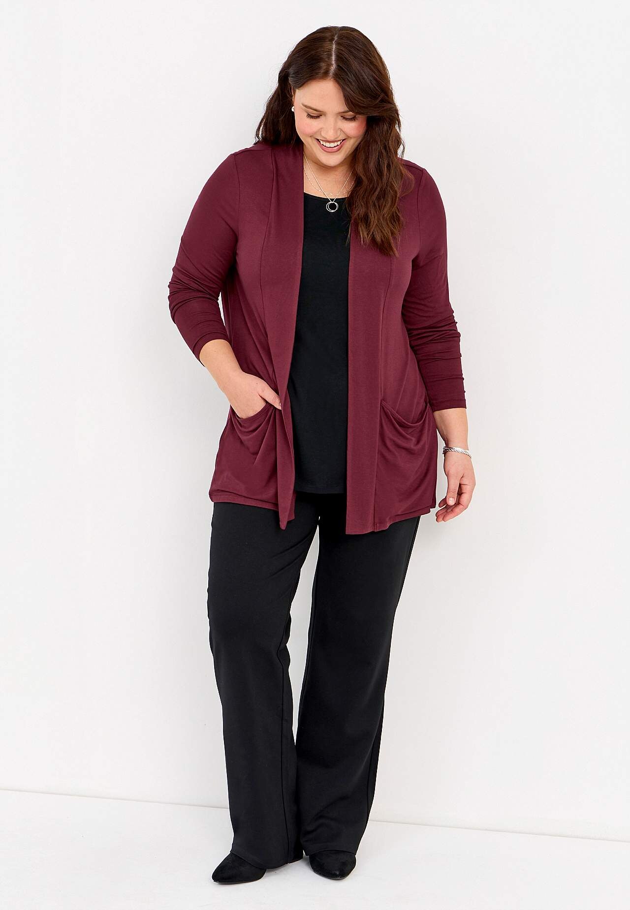 2-in-1-top met lange mouwen