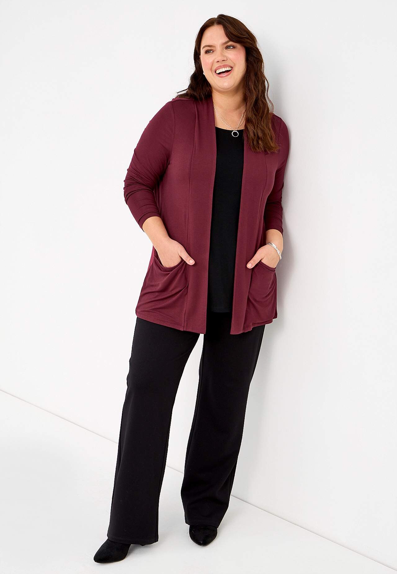 2-in-1-top met lange mouwen