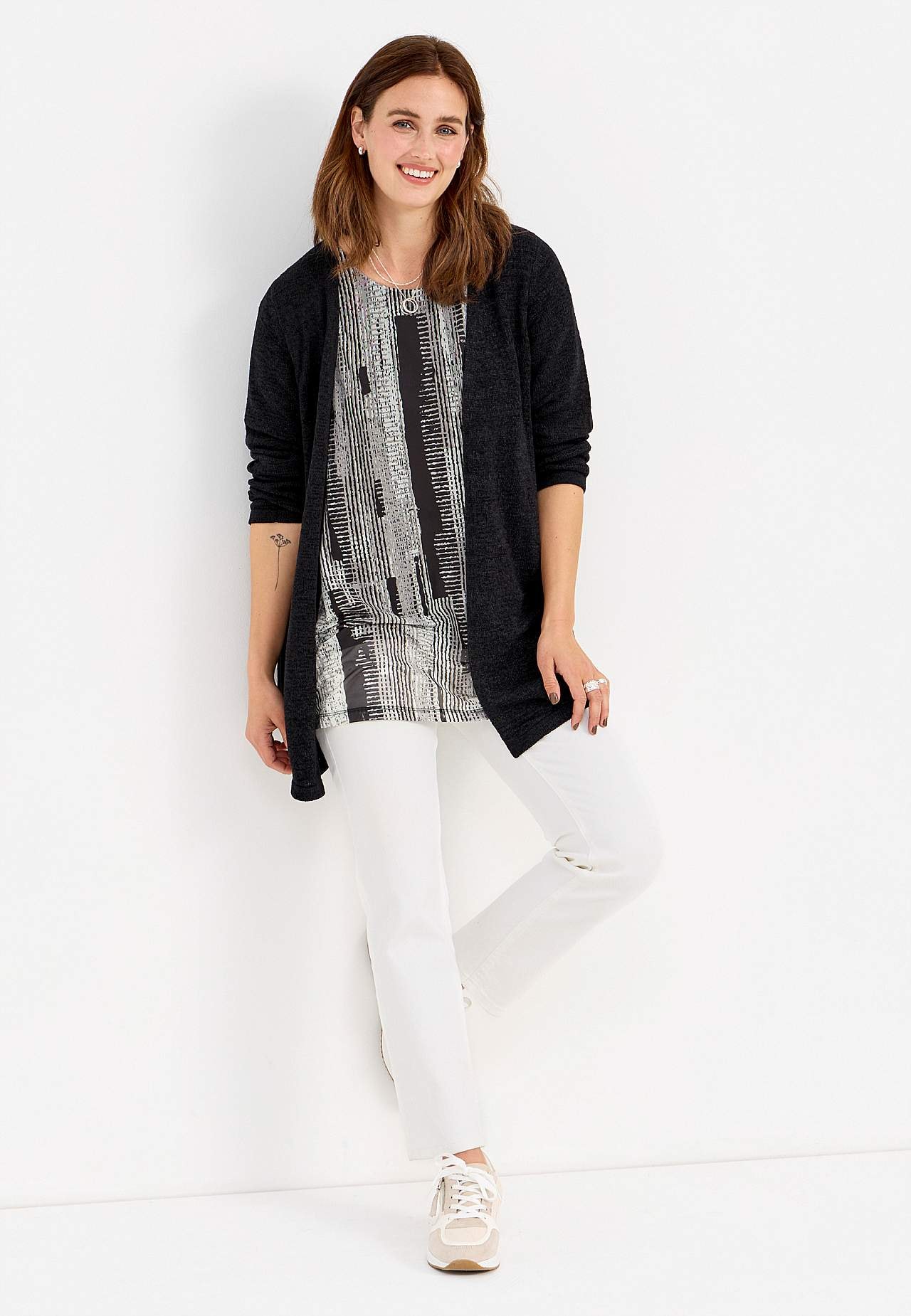 Tuniek top van mesh