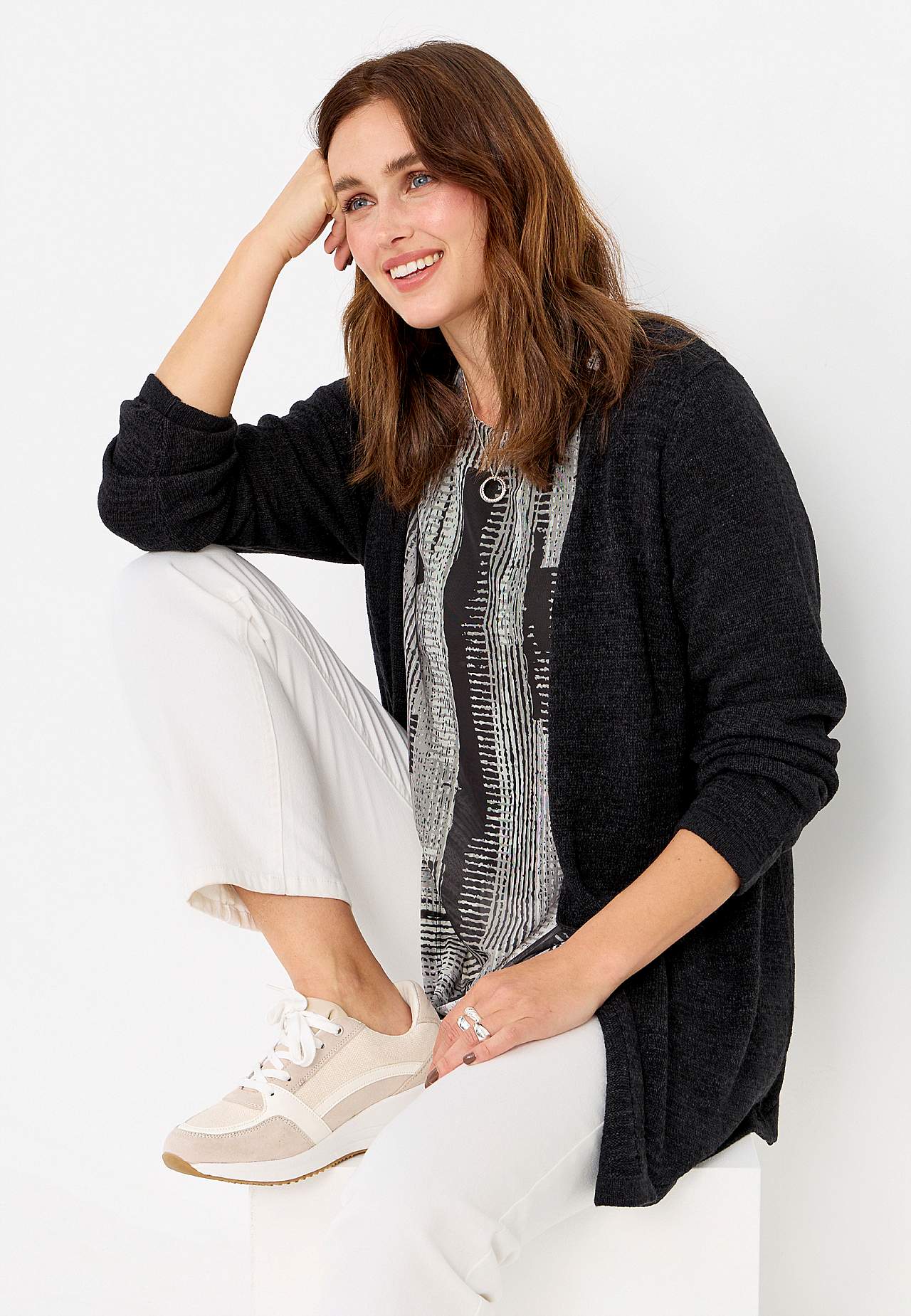 Tuniek top van mesh