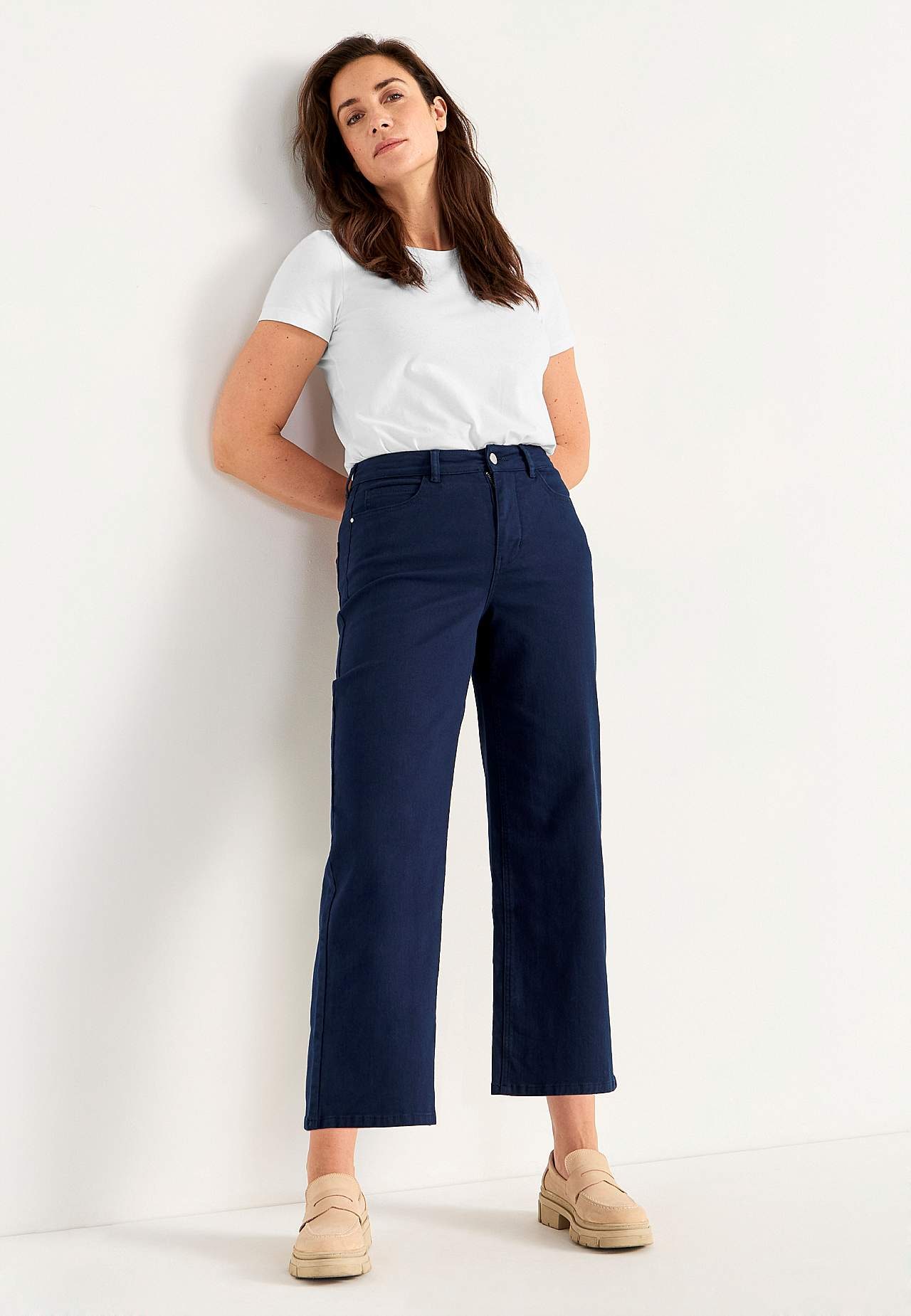 Elastische enkeljeans
