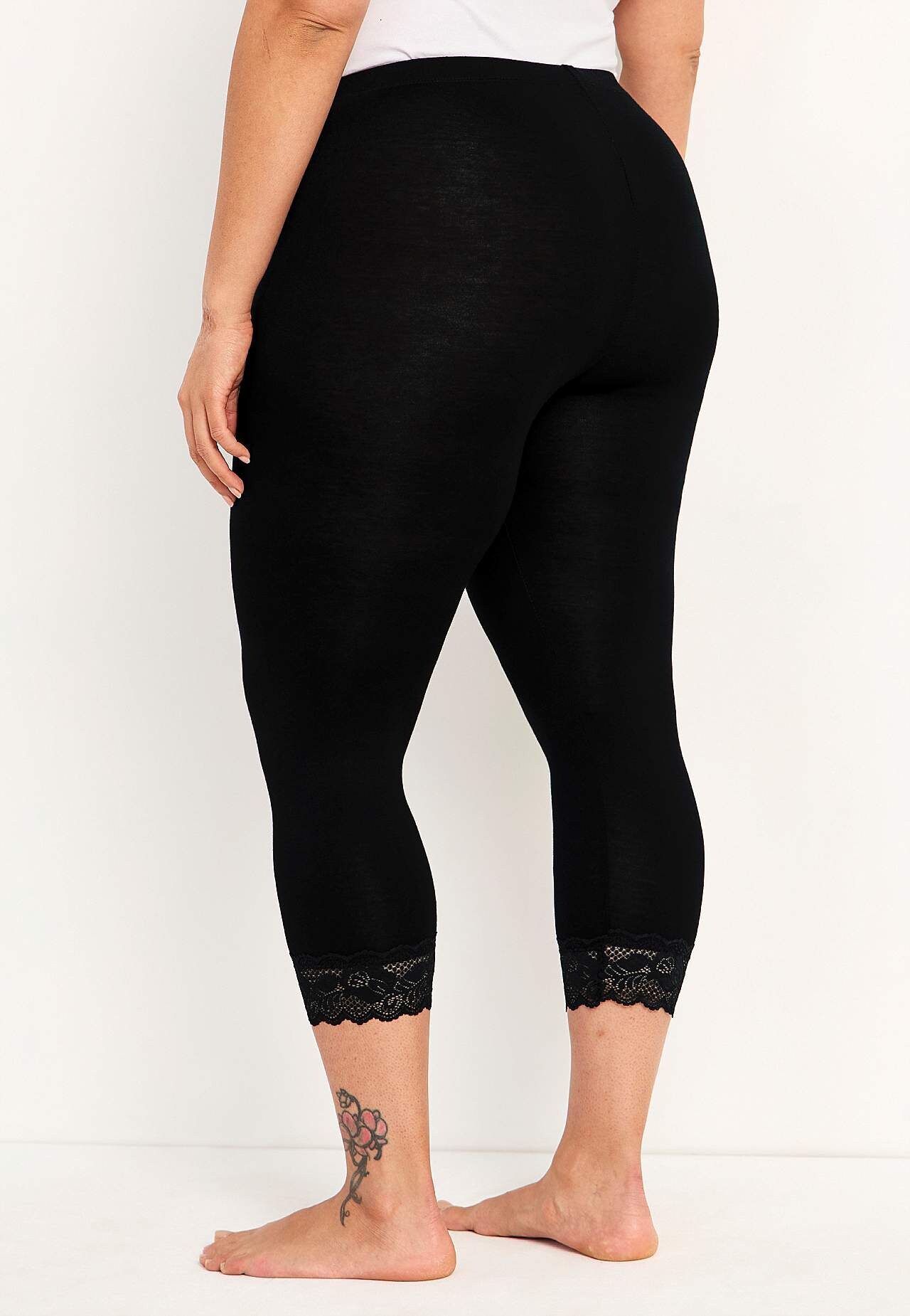 Capri legging met kant susanne