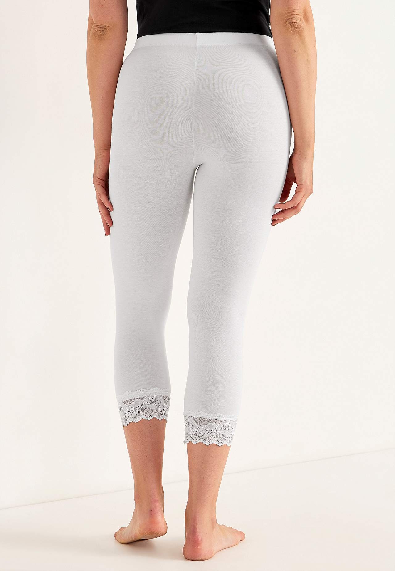 Capri legging met kant susanne