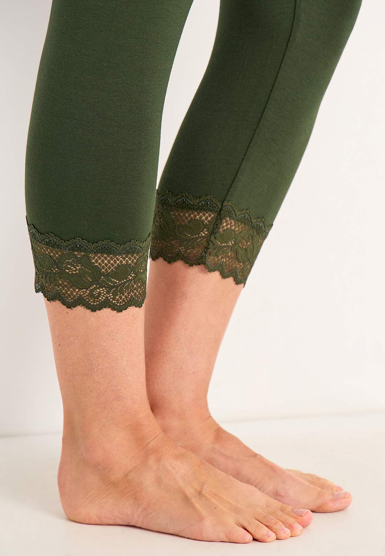 Capri legging met kant susanne