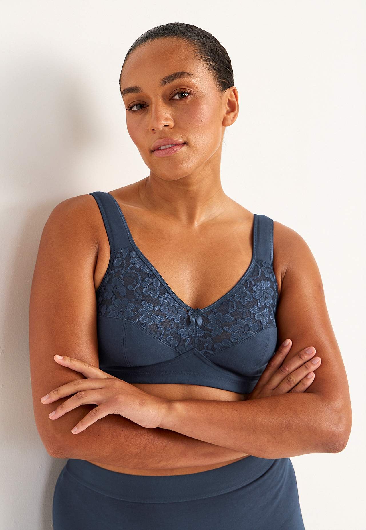 Beugelloze soft-bh Anna Set van 2
