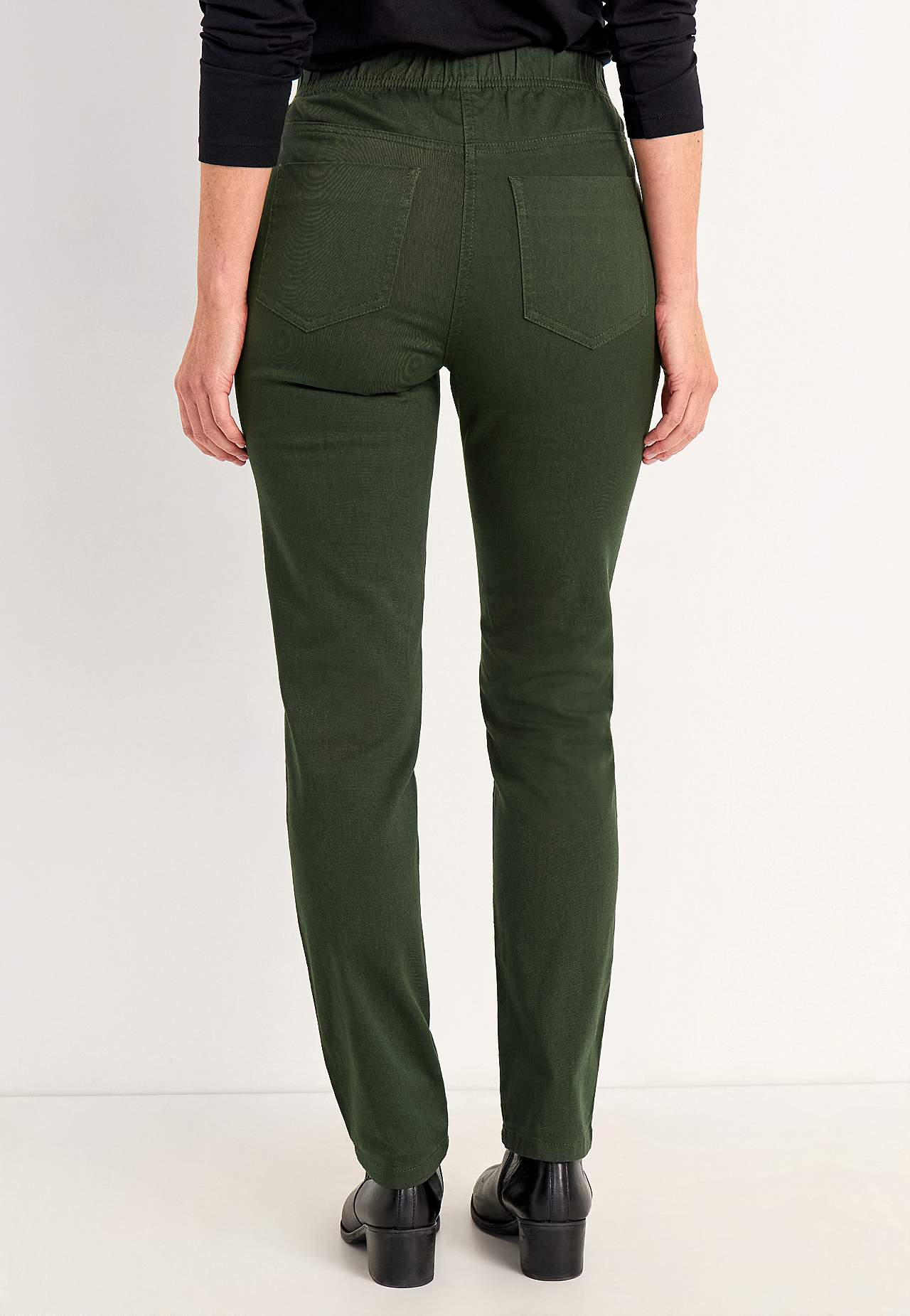 Jegging met skinny broekspijp