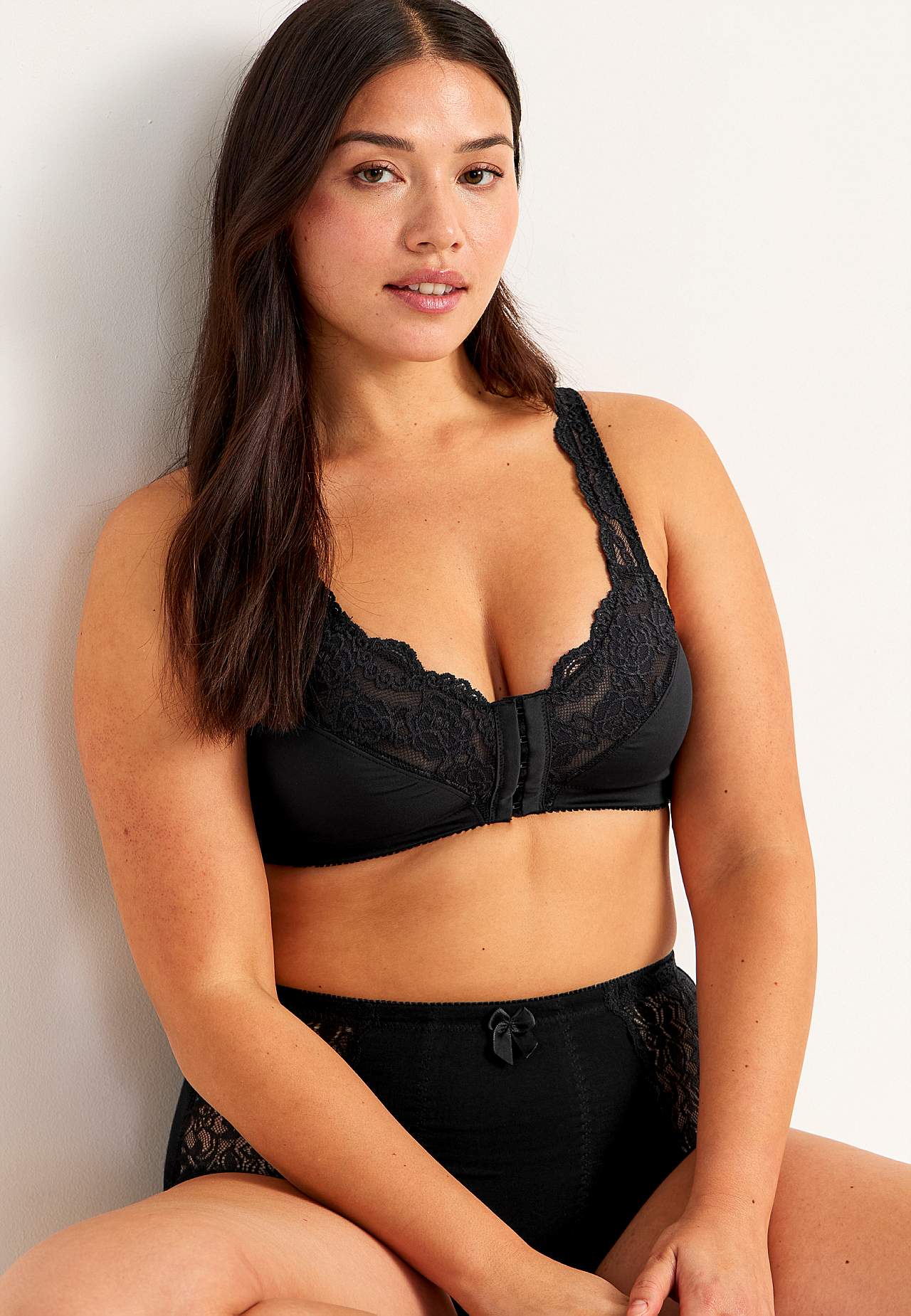 Voorsluiting soft-bh Set van 2