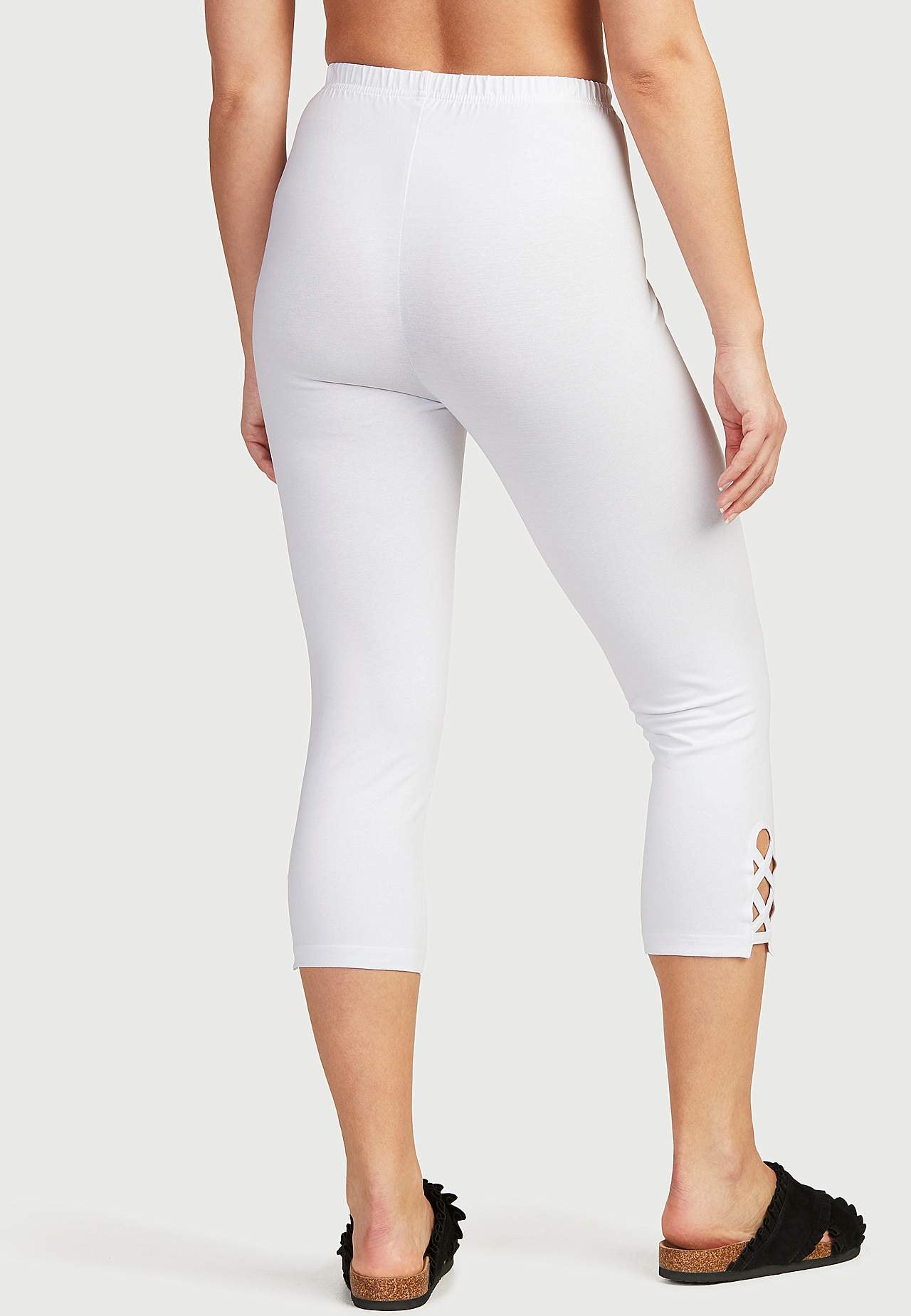 Capri legging met mooie details Set van 2