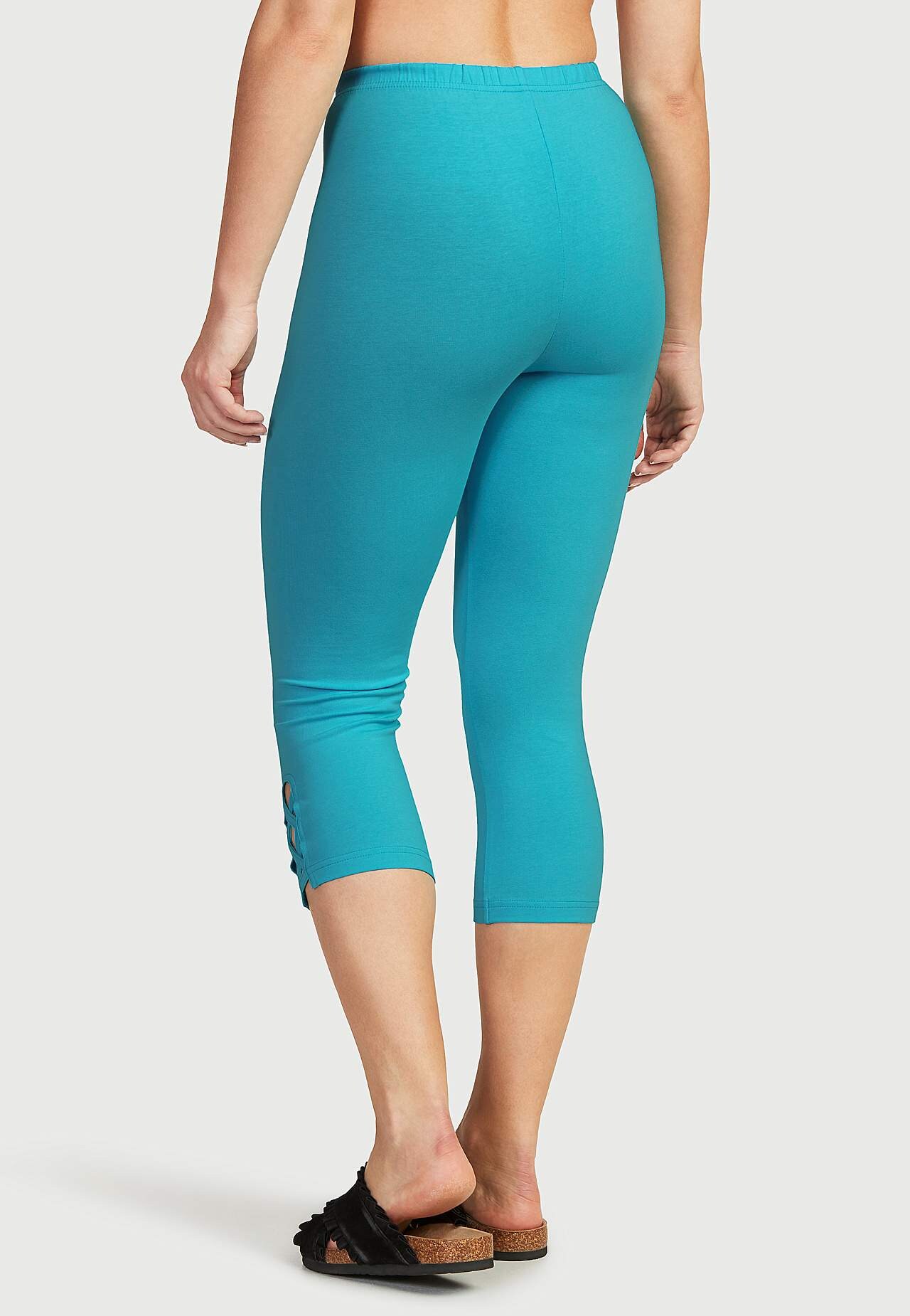 Capri legging met mooie details Set van 2