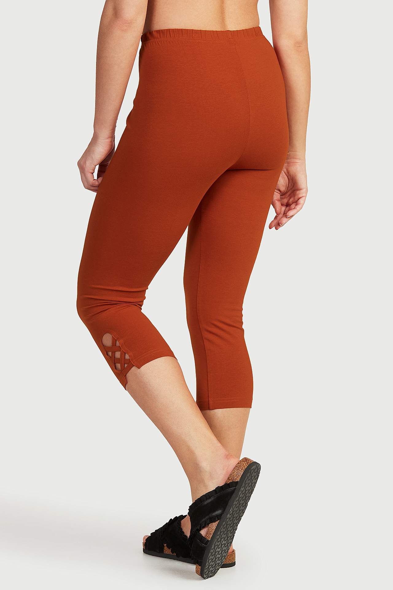 Capri legging met mooie details Set van 2