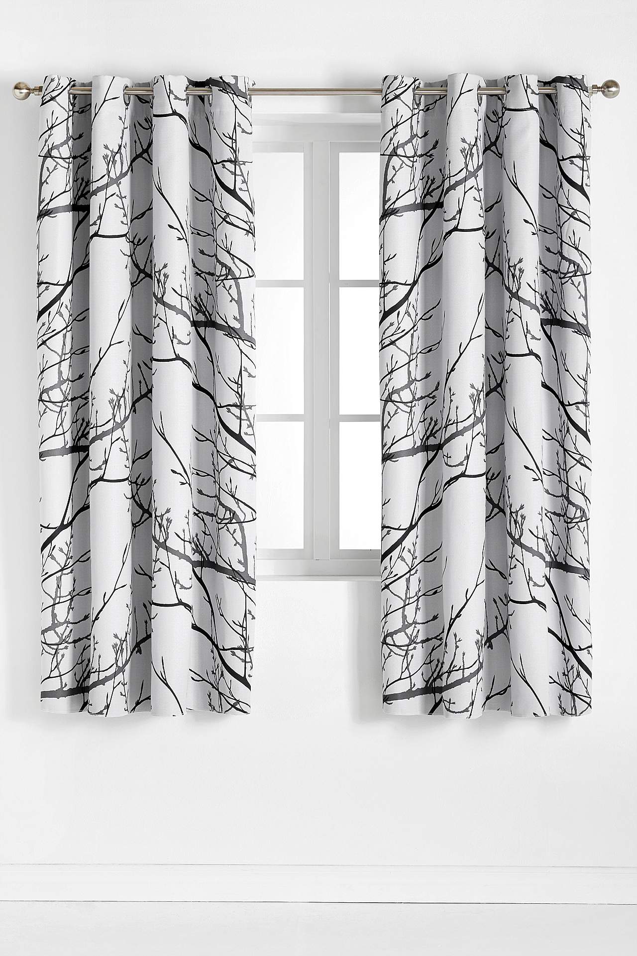 Verduisteringsgordijn Trees Set van 2
