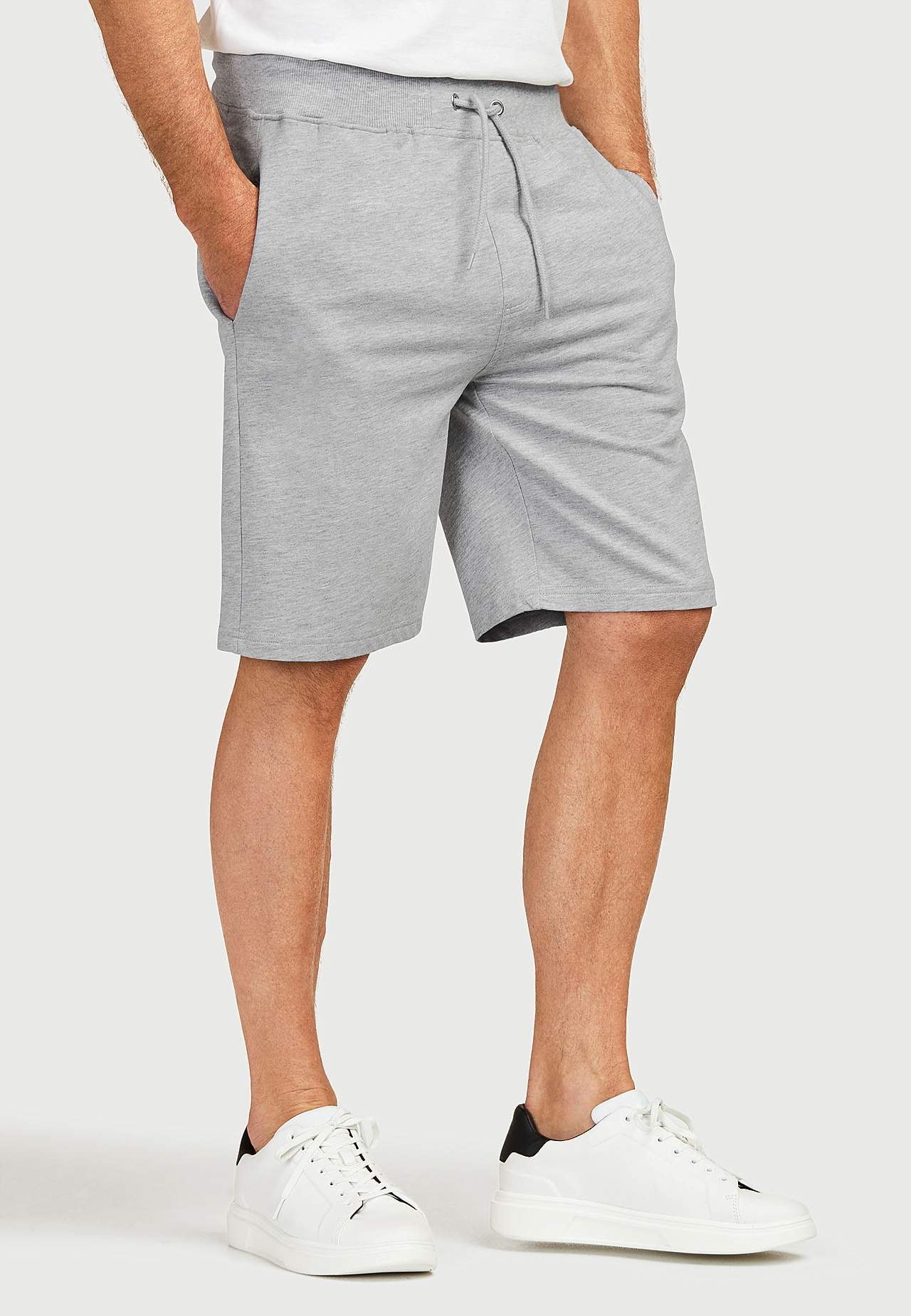 Sweatshirt-shorts met informele pasvorm Sverker