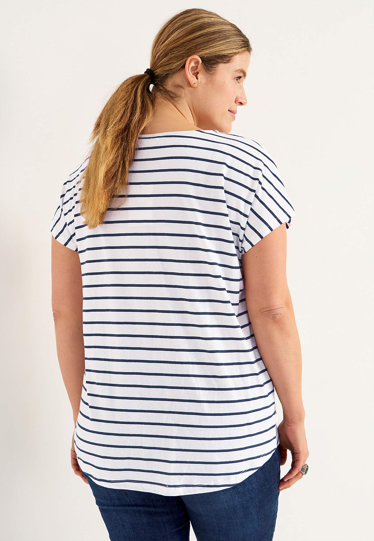 Jersey-topjes met kapmouwen Alma Set van 2