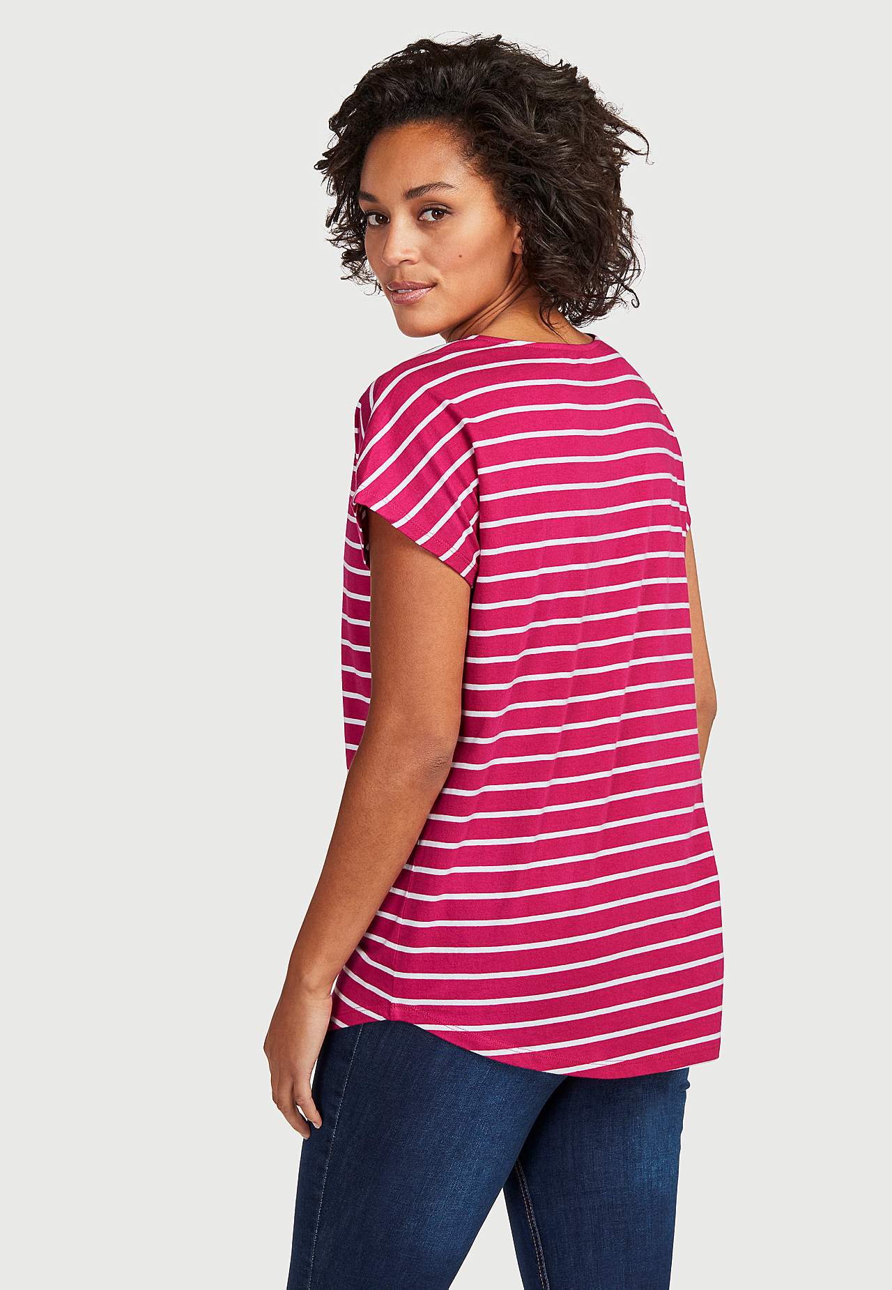 Jersey-topjes met kapmouwen Alma Set van 2