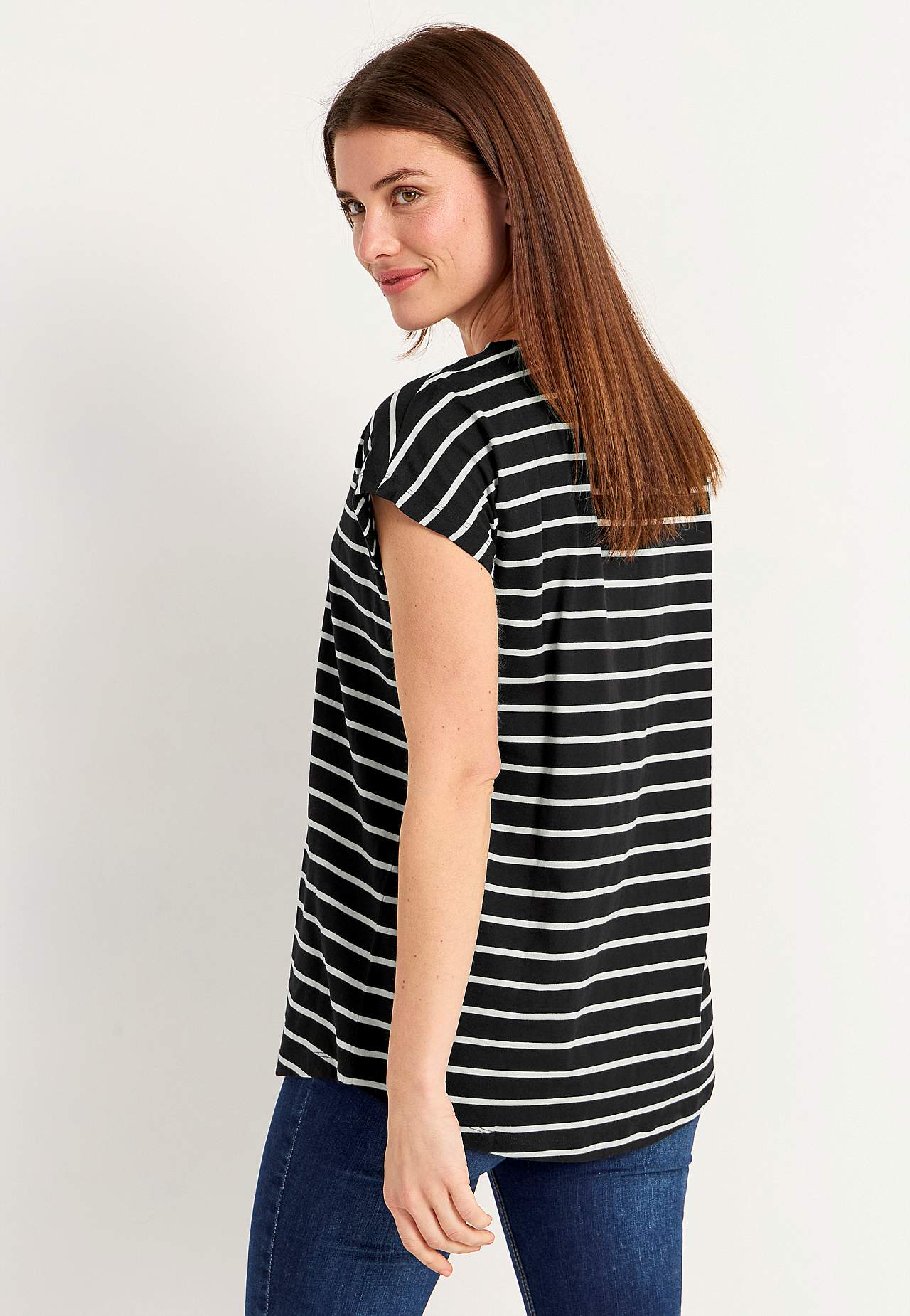 Jersey-topjes met kapmouwen Alma Set van 2