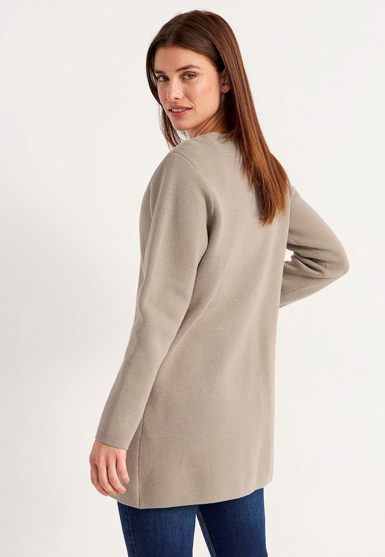 Cardigan van katoen